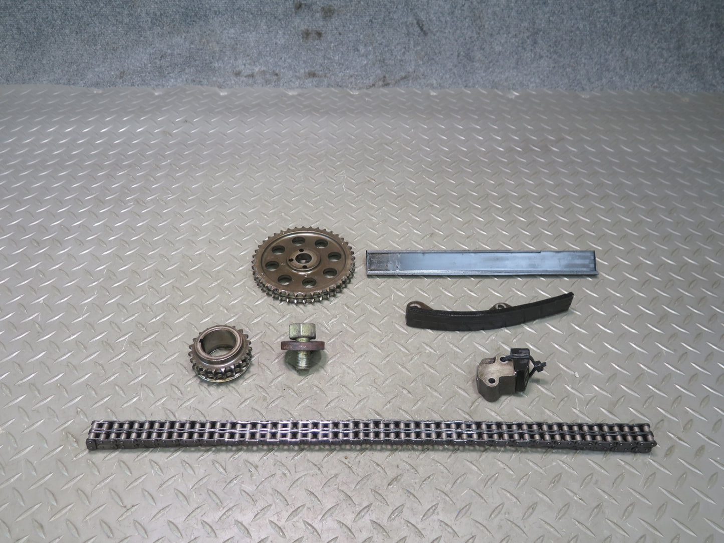 82-83 Datsun 280ZX L28 2.8 Engine Timing Chain Tensioner Gear Hardware Set OEM