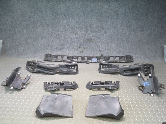 11-14 Porsche Cayenne 958 Rear Bumper Mount Bracket Support Air Duct Set of 9