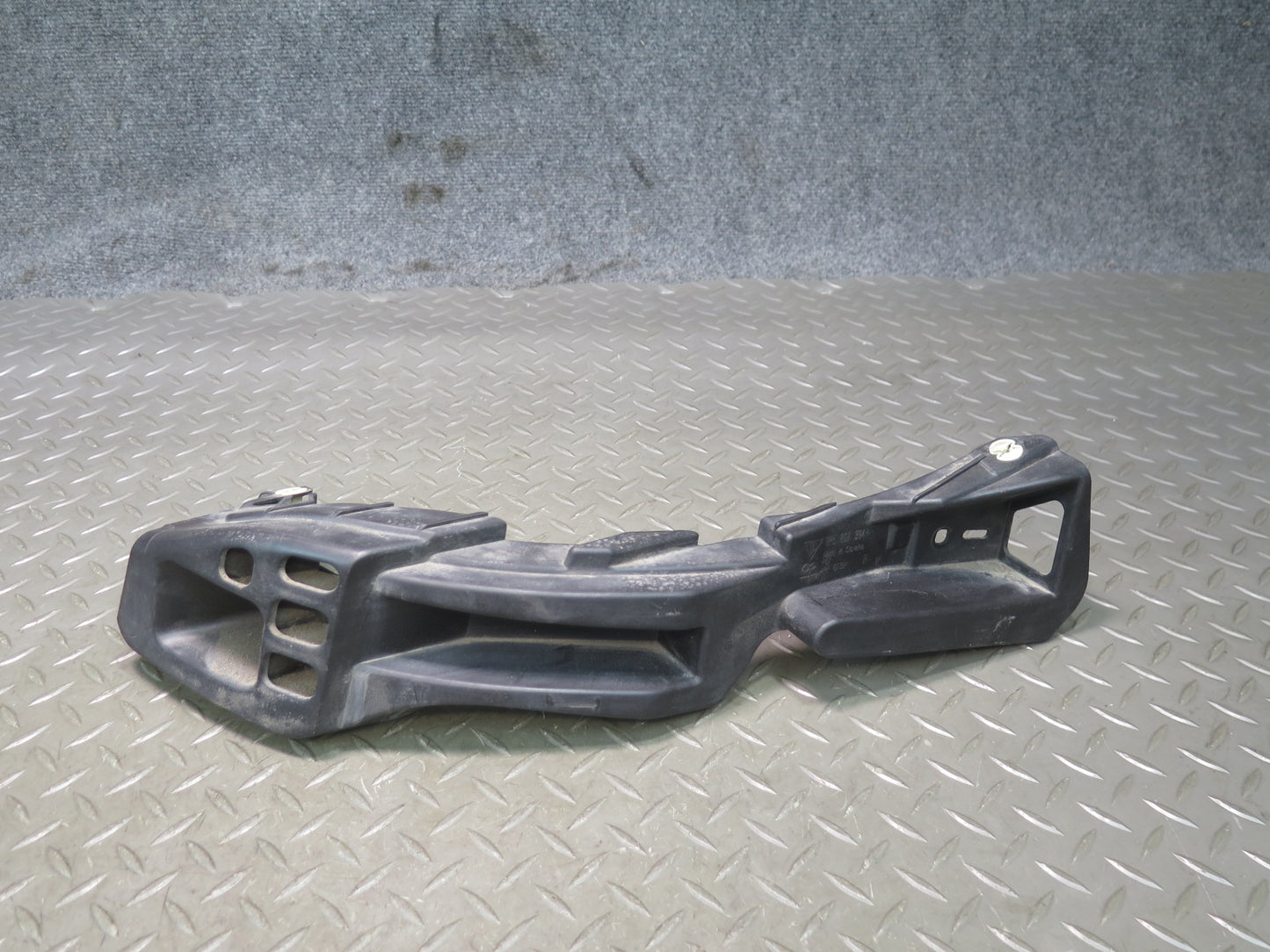 11-14 Porsche Cayenne 958 Rear Bumper Mount Bracket Support Air Duct Set of 9