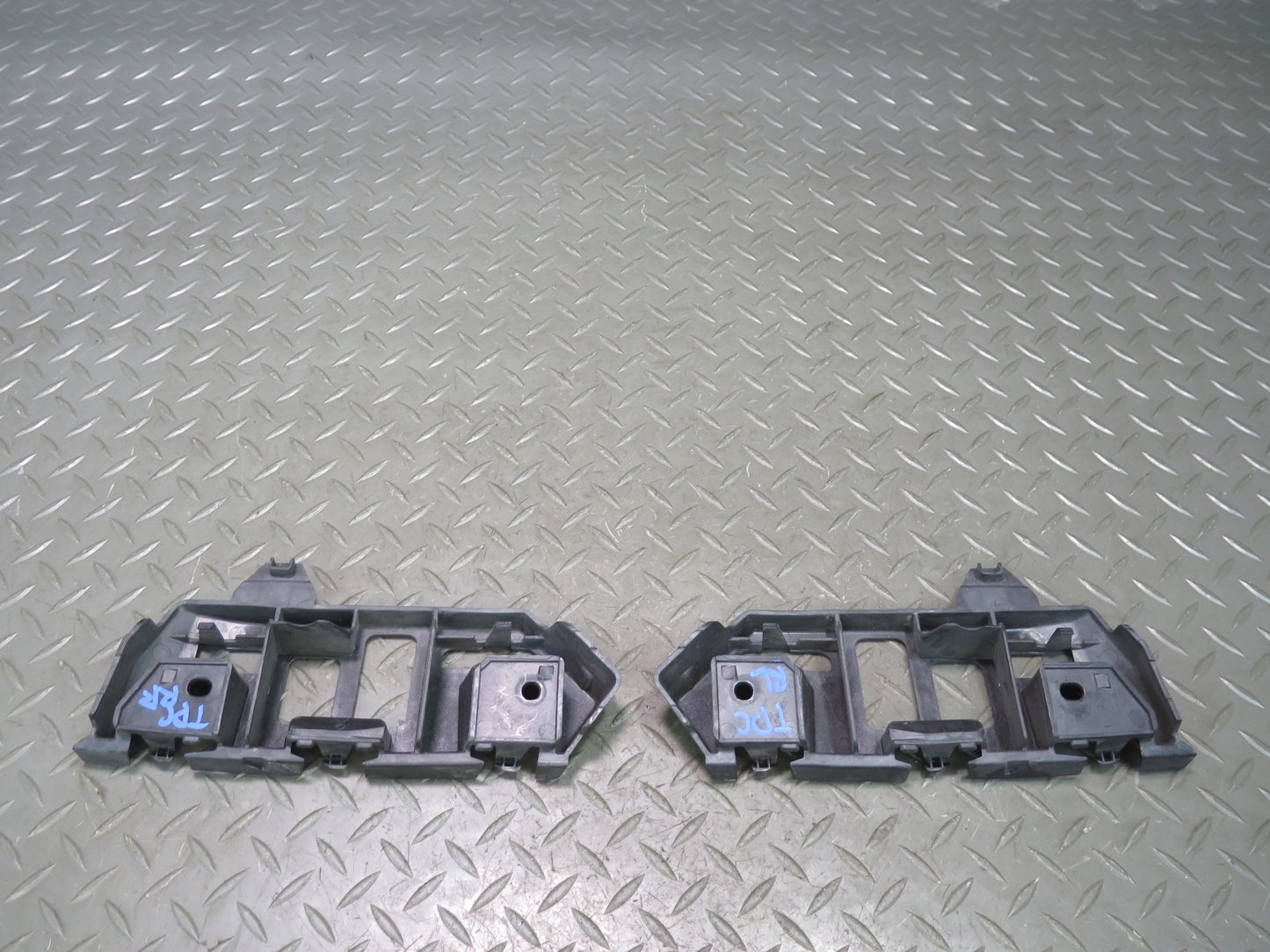 11-14 Porsche Cayenne 958 Rear Bumper Mount Bracket Support Air Duct Set of 9