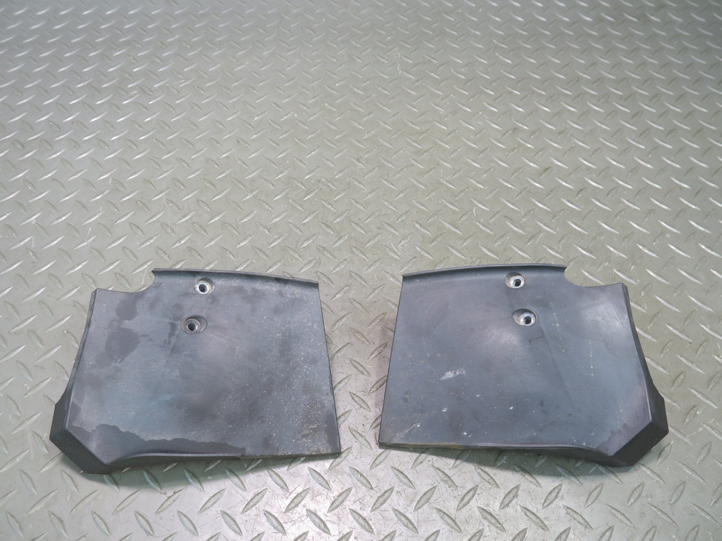 11-14 Porsche Cayenne 958 Rear Bumper Mount Bracket Support Air Duct Set of 9