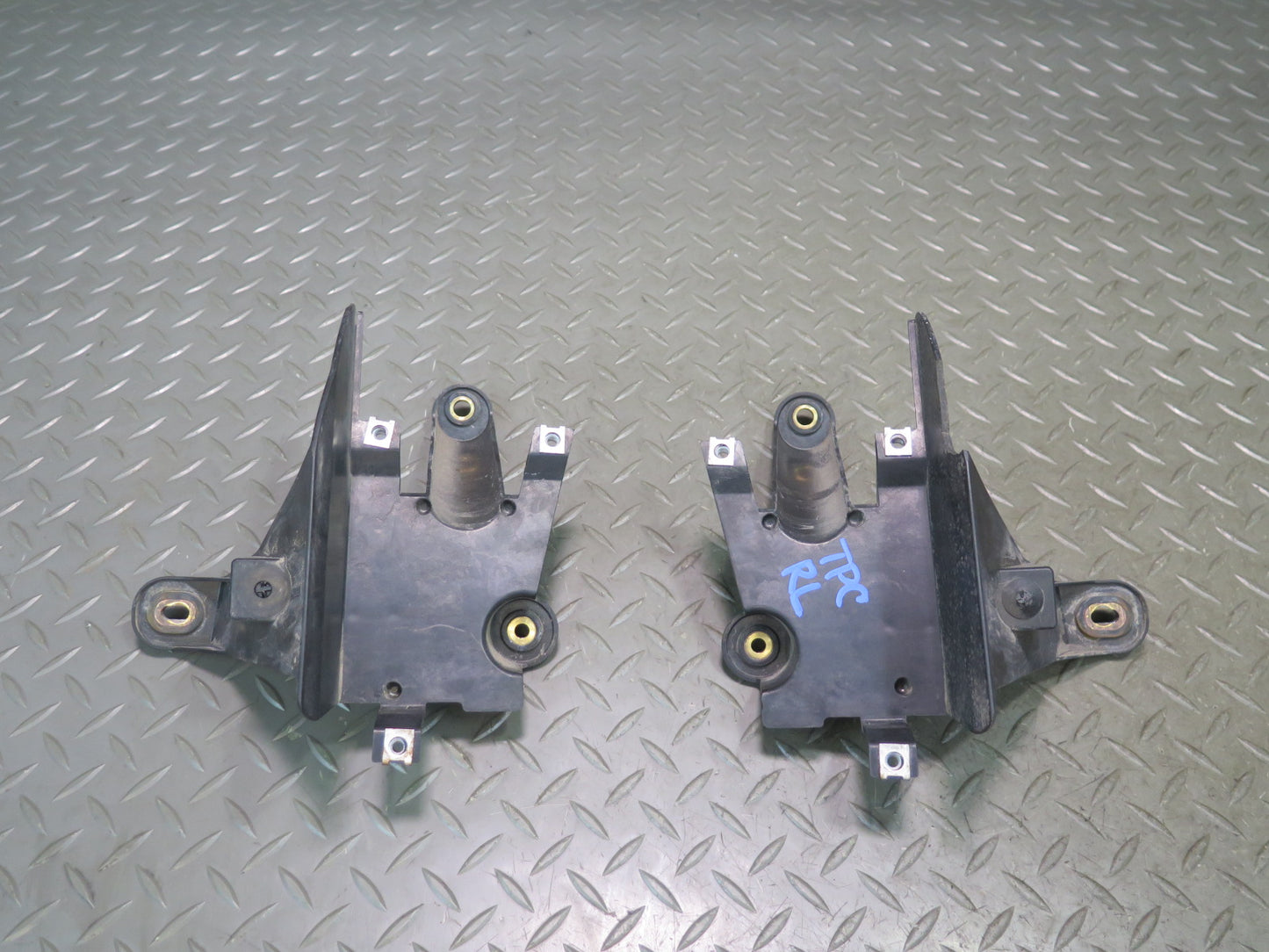 11-14 Porsche Cayenne 958 Rear Bumper Mount Bracket Support Air Duct Set of 9