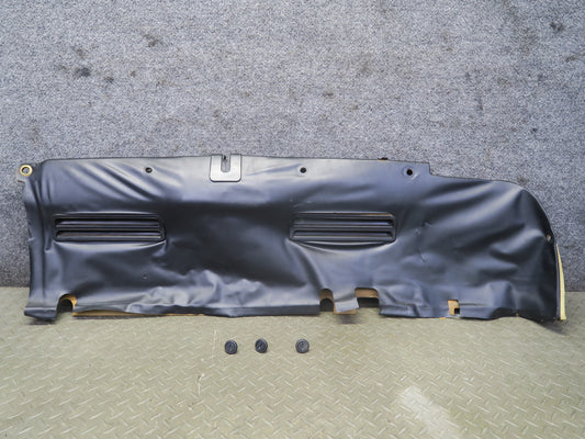 79-83 Datsun Nissan 280ZX S130 2+0 Rear Trunk Hatch Trim Cover Panel Black OEM