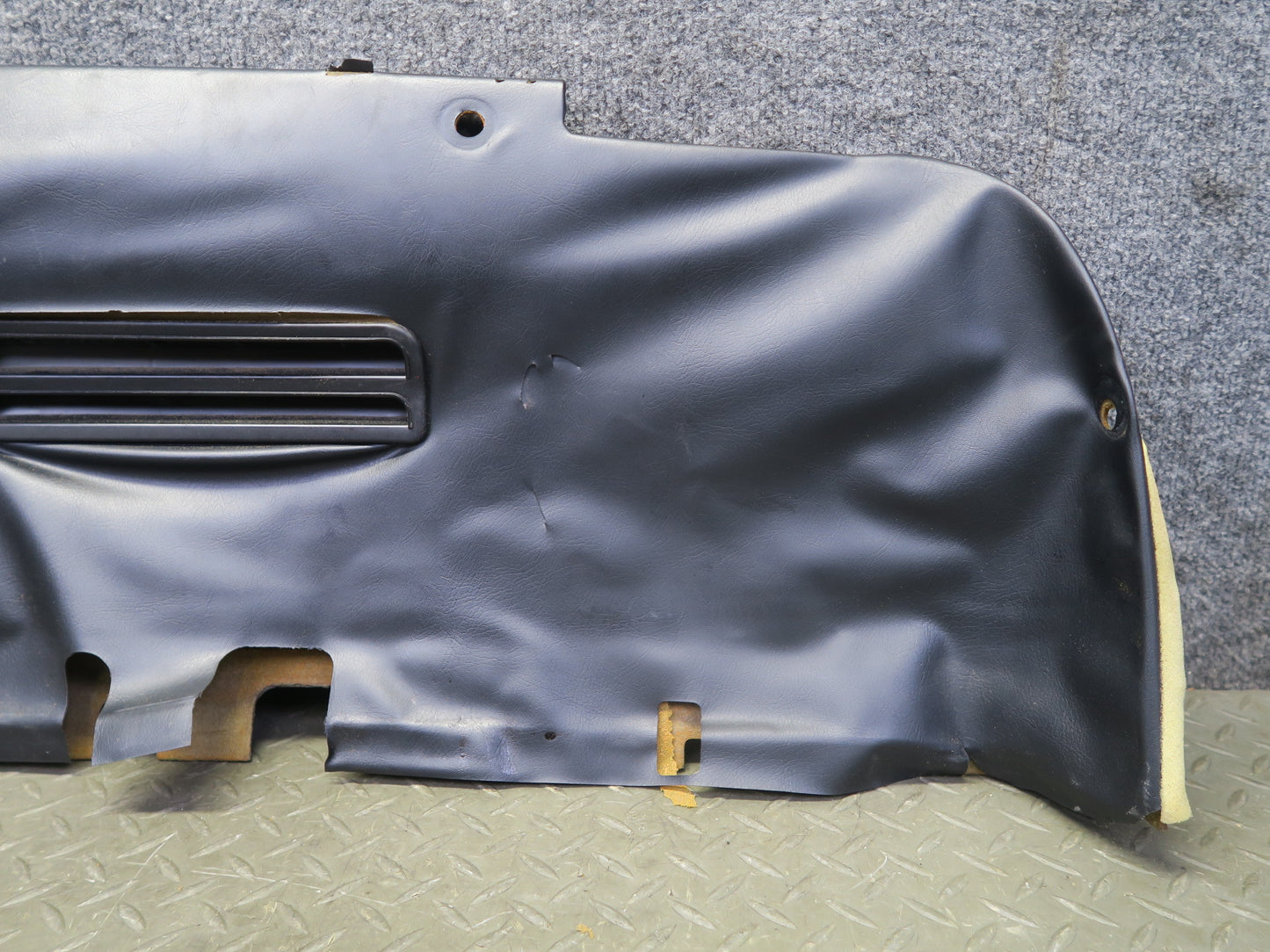 79-83 Datsun Nissan 280ZX S130 2+0 Rear Trunk Hatch Trim Cover Panel Black OEM