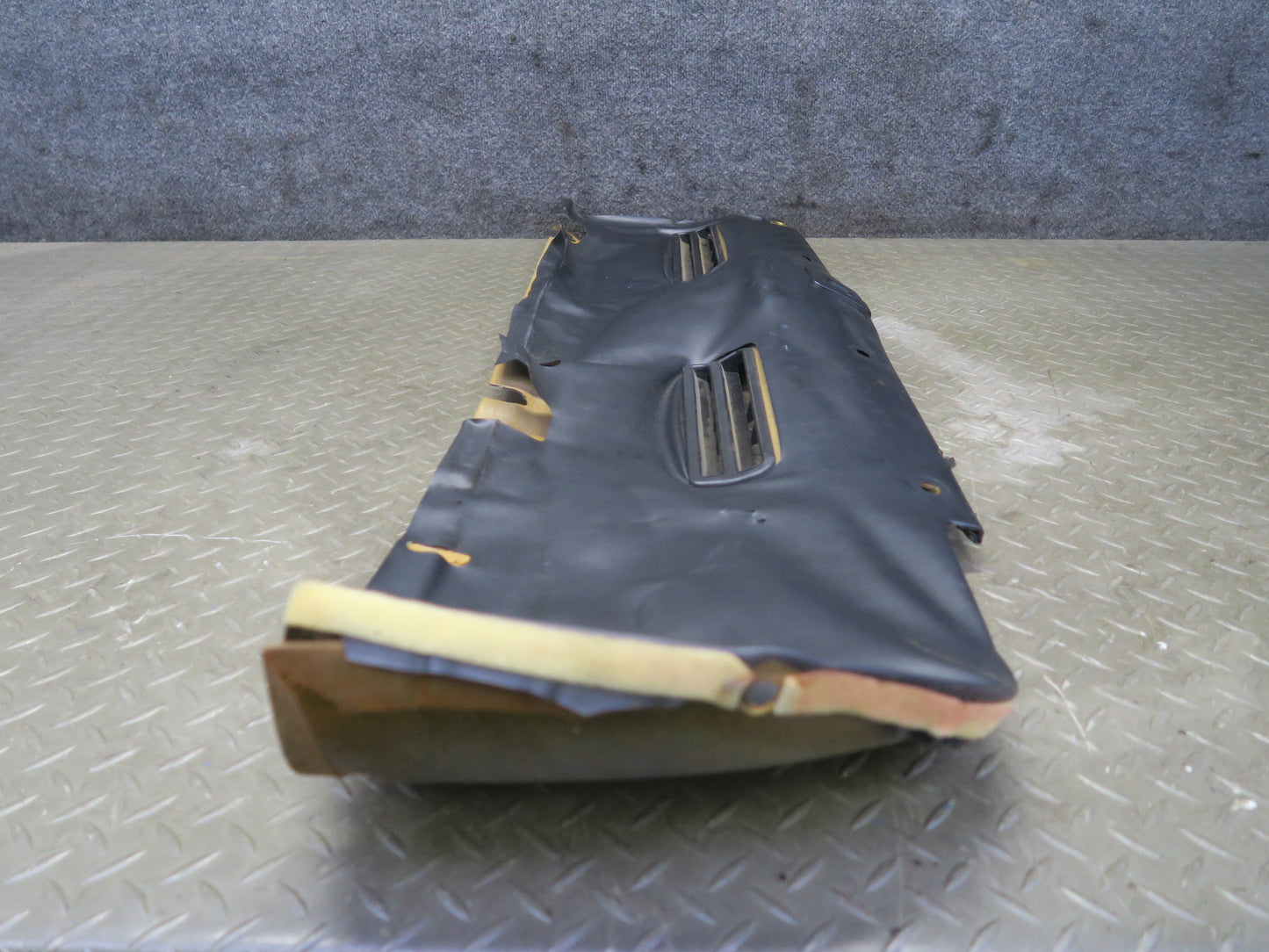 79-83 Datsun Nissan 280ZX S130 2+0 Rear Trunk Hatch Trim Cover Panel Black OEM
