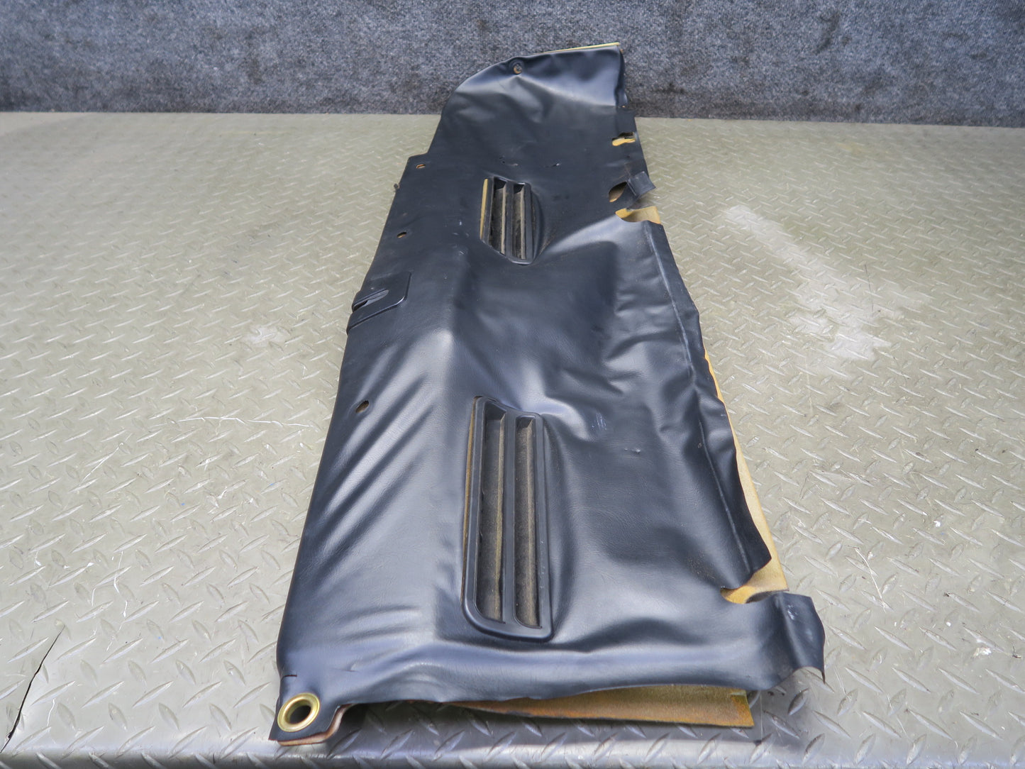79-83 Datsun Nissan 280ZX S130 2+0 Rear Trunk Hatch Trim Cover Panel Black OEM