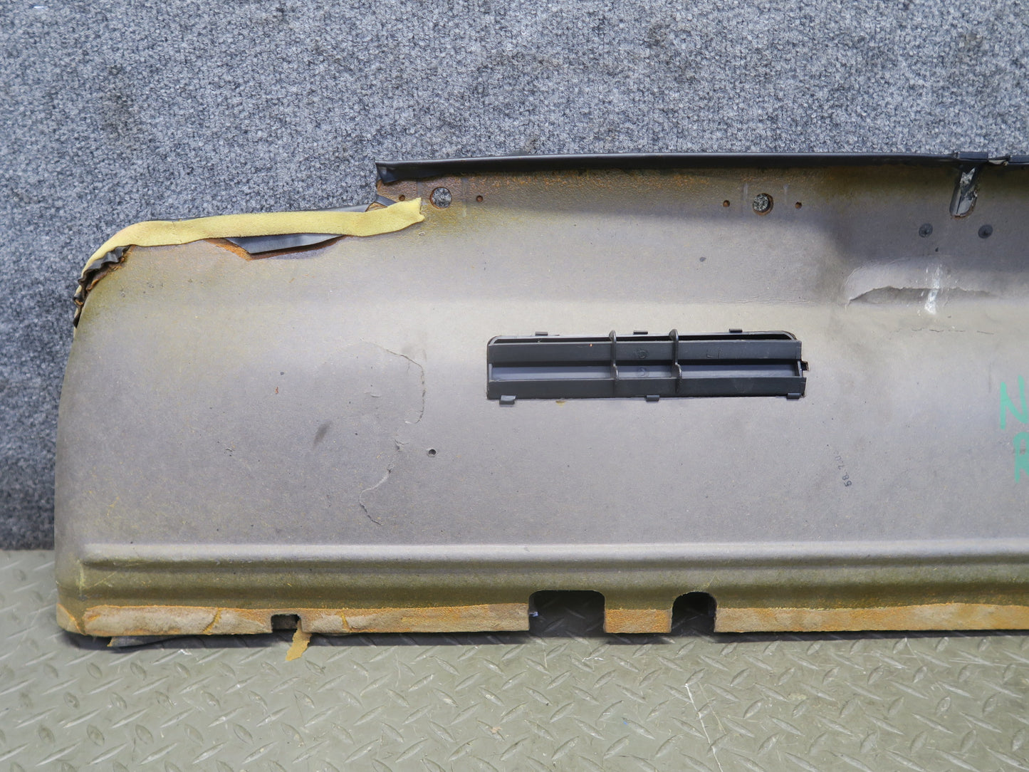 79-83 Datsun Nissan 280ZX S130 2+0 Rear Trunk Hatch Trim Cover Panel Black OEM