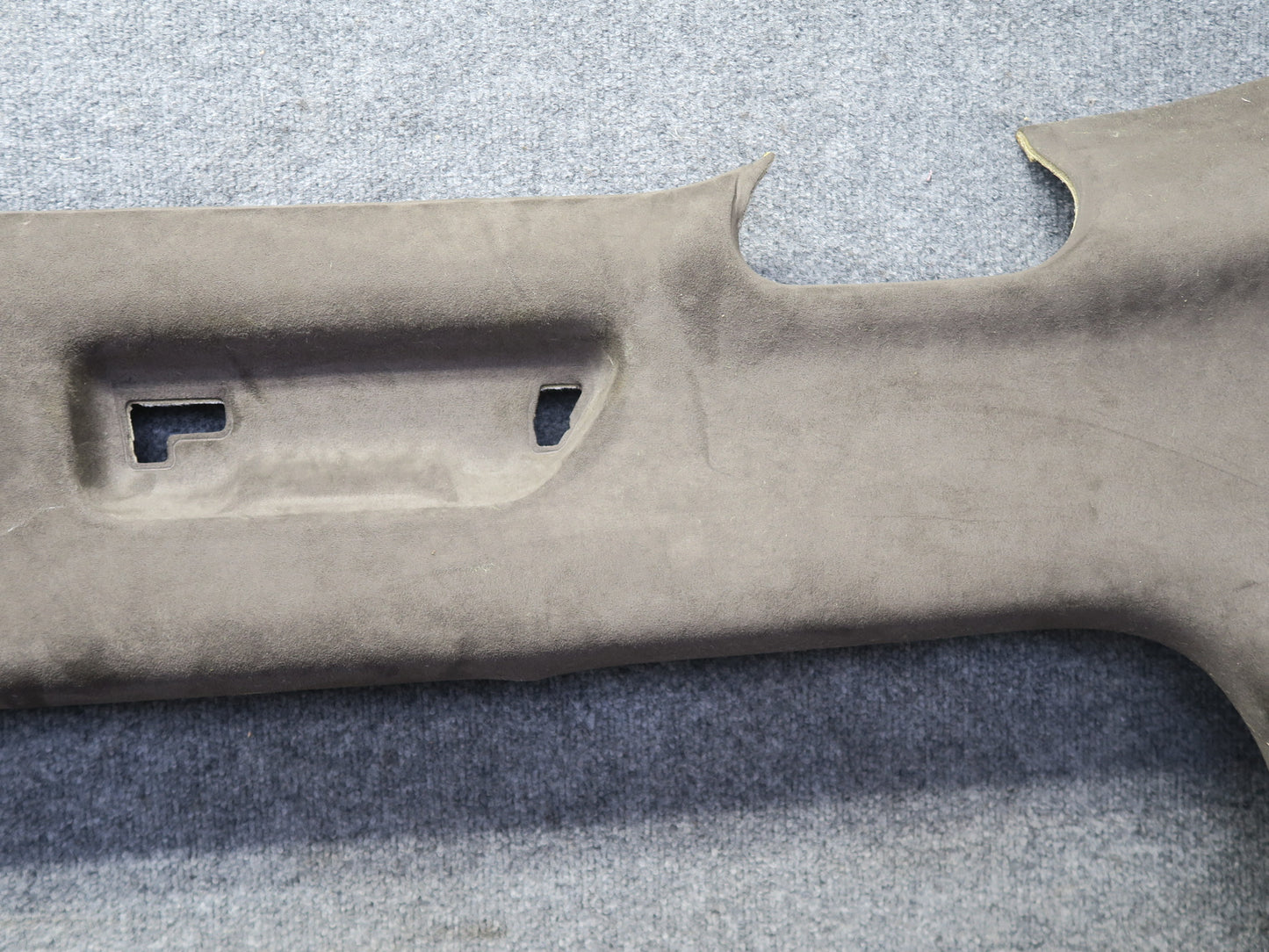 11-18 Porsche Cayenne 958 Overhead Panoramic Roof Headliner Panel W/ Handles Set