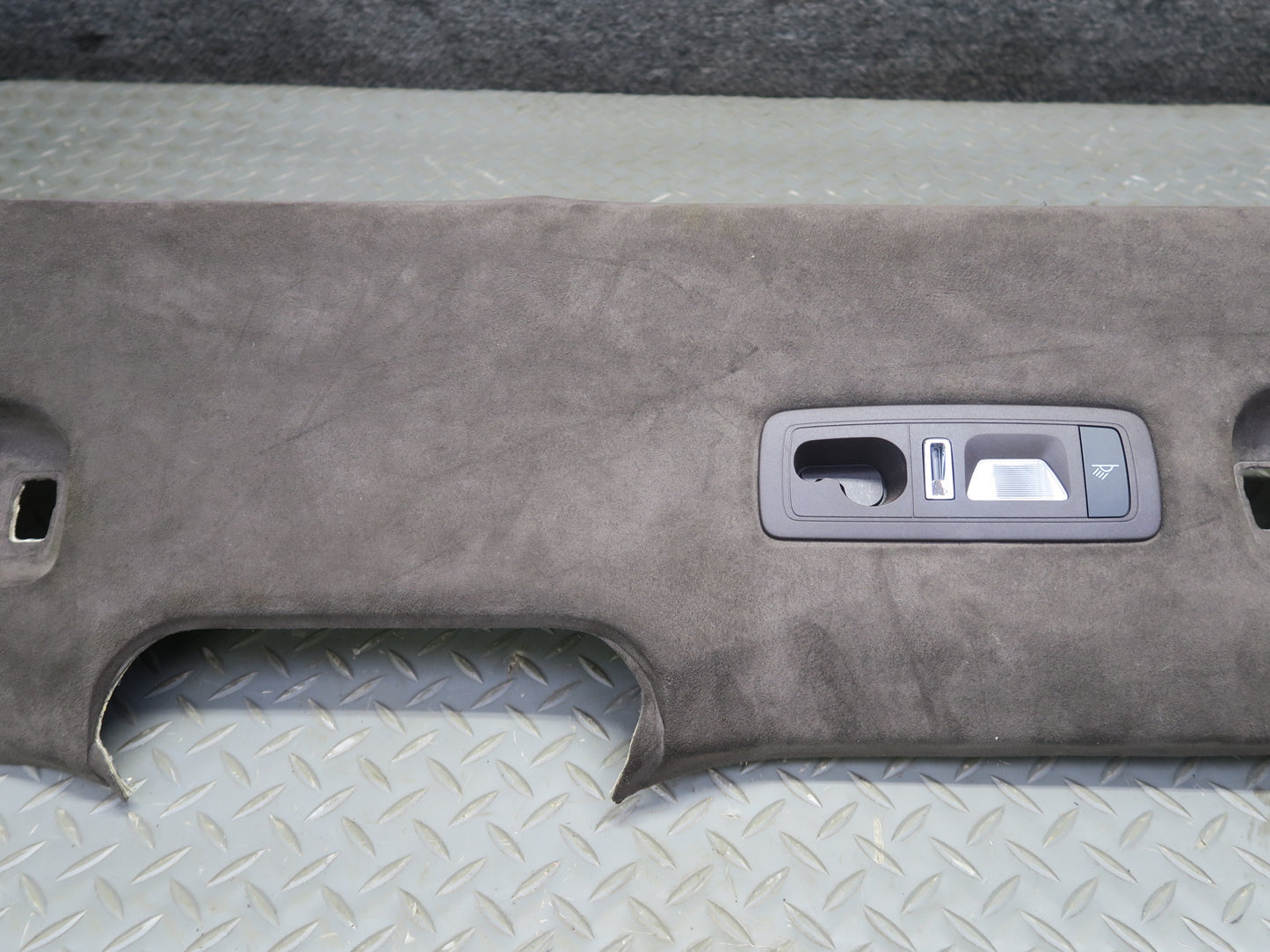 11-18 Porsche Cayenne 958 Overhead Panoramic Roof Headliner Panel W/ Handles Set