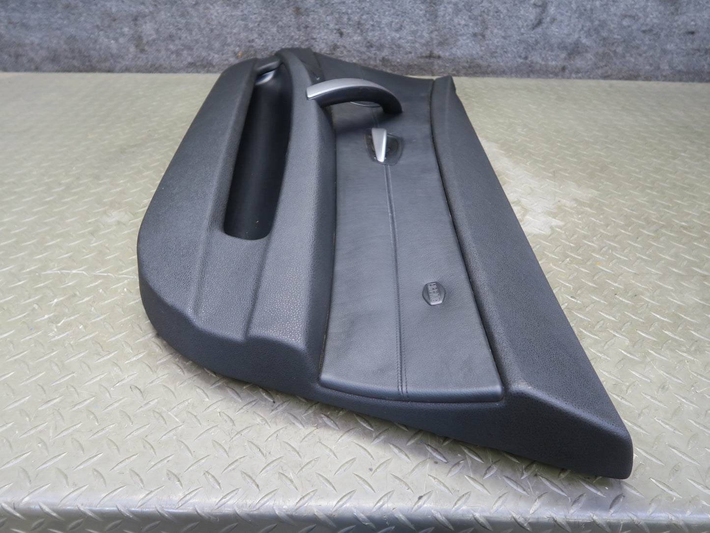 03-05 BMW E85 Z4 Front Right Door Interior Trim Panel Black OEM