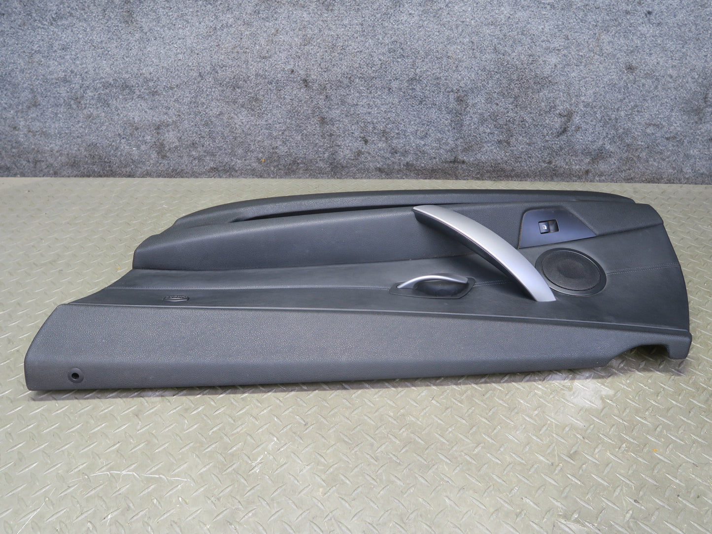 03-05 BMW E85 Z4 Front Right Door Interior Trim Panel Black OEM