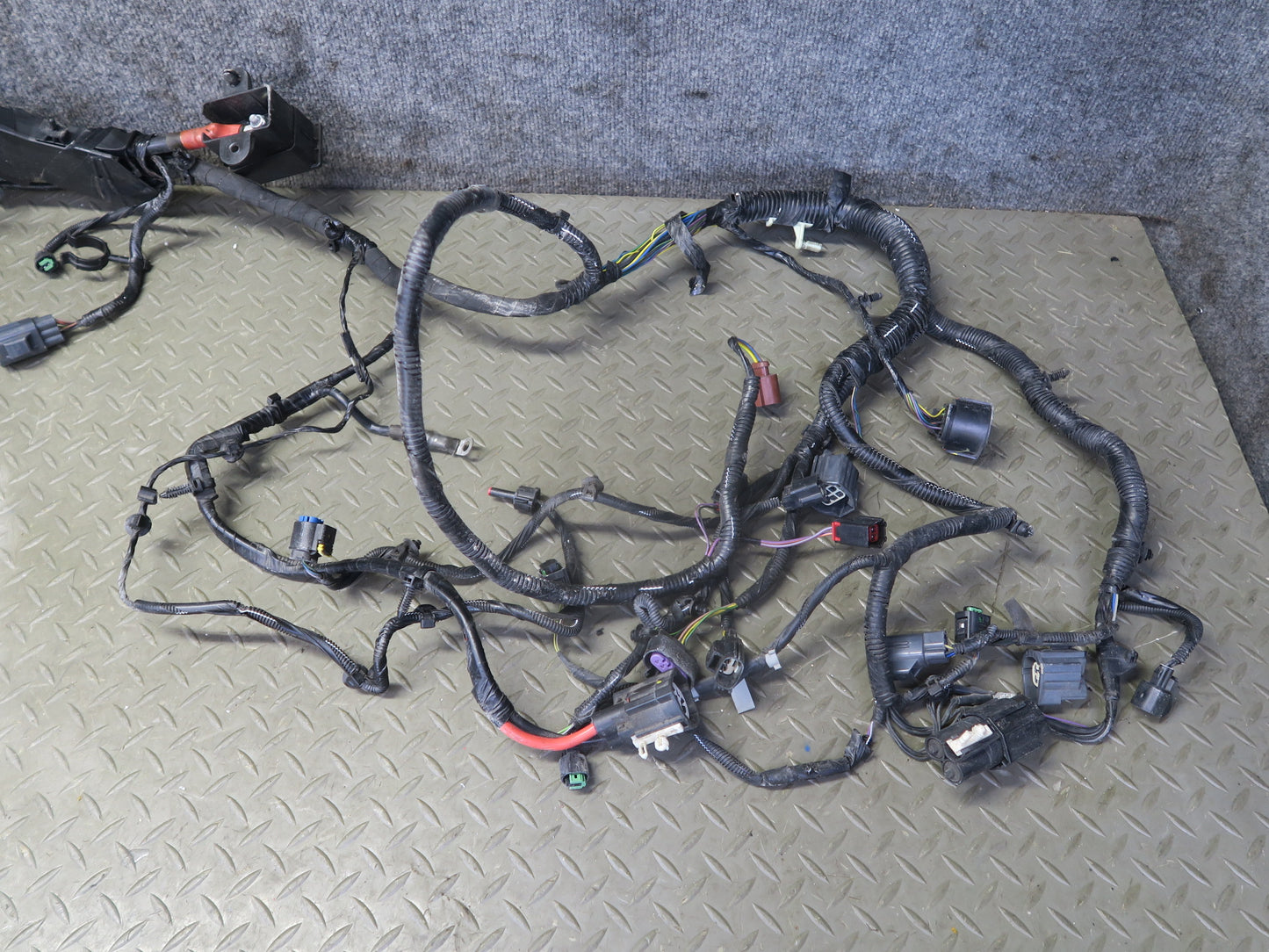 2016 Range Rover Sport L494 3.0L Engine Bay Wire Wiring Harness w Fuse Box