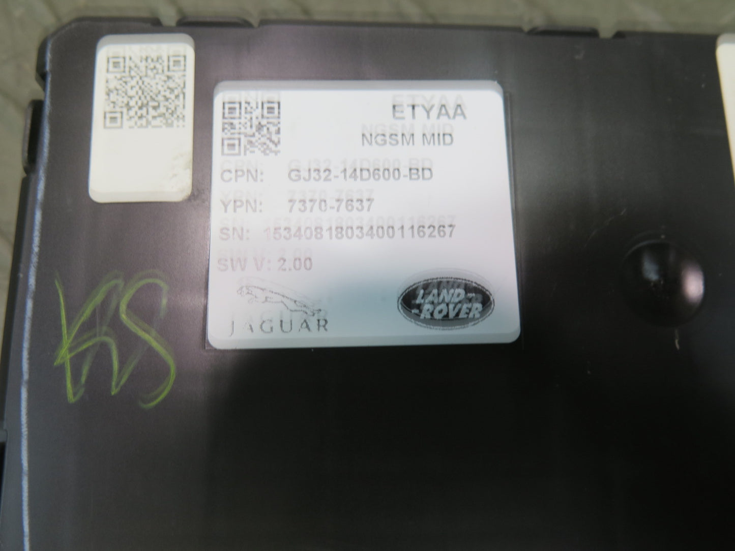 2014-2017 Range Rover Sport L494 Front Left or Right Seat Control Module