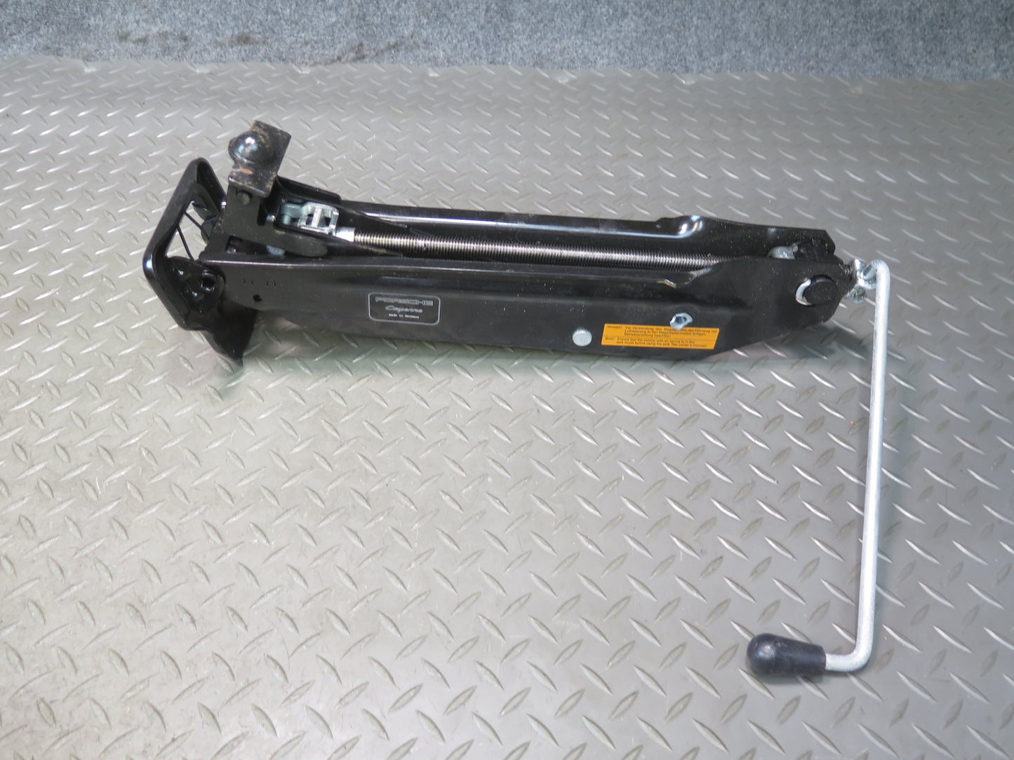 2011-2018 Porsche Cayenne 958 Rear Spare Tire Lift Jack Tool KIT W/ Foam Set