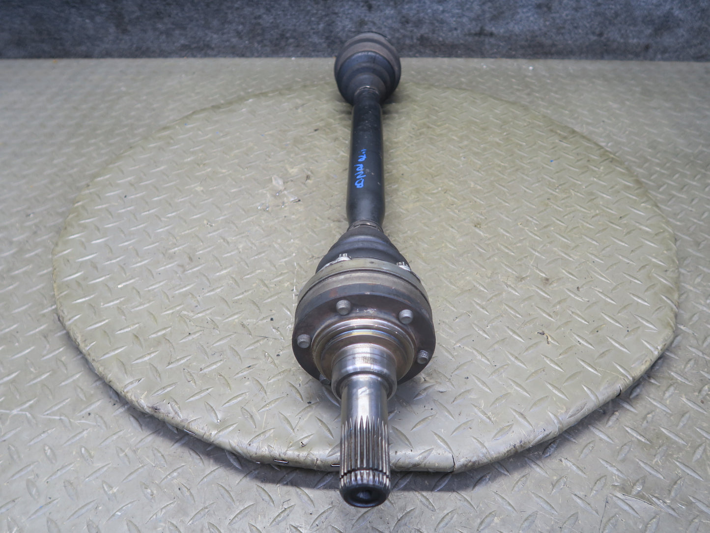 03-05 BMW E85 Z4 M54 3.0L  M/T Rear Left Suspension Axle Shaft 110K Miles OEM