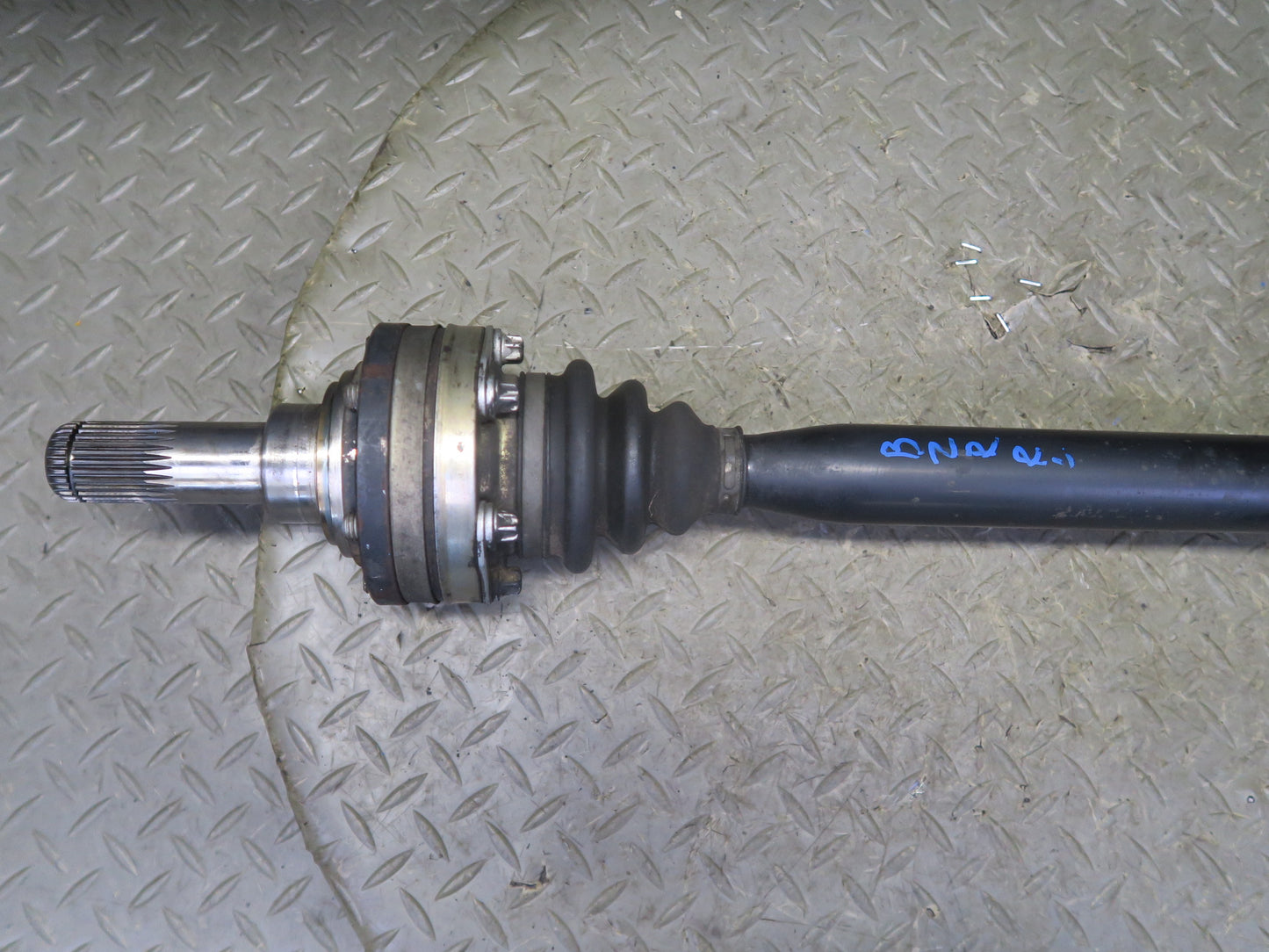 03-05 BMW E85 Z4 M54 3.0L  M/T Rear Left Suspension Axle Shaft 110K Miles OEM