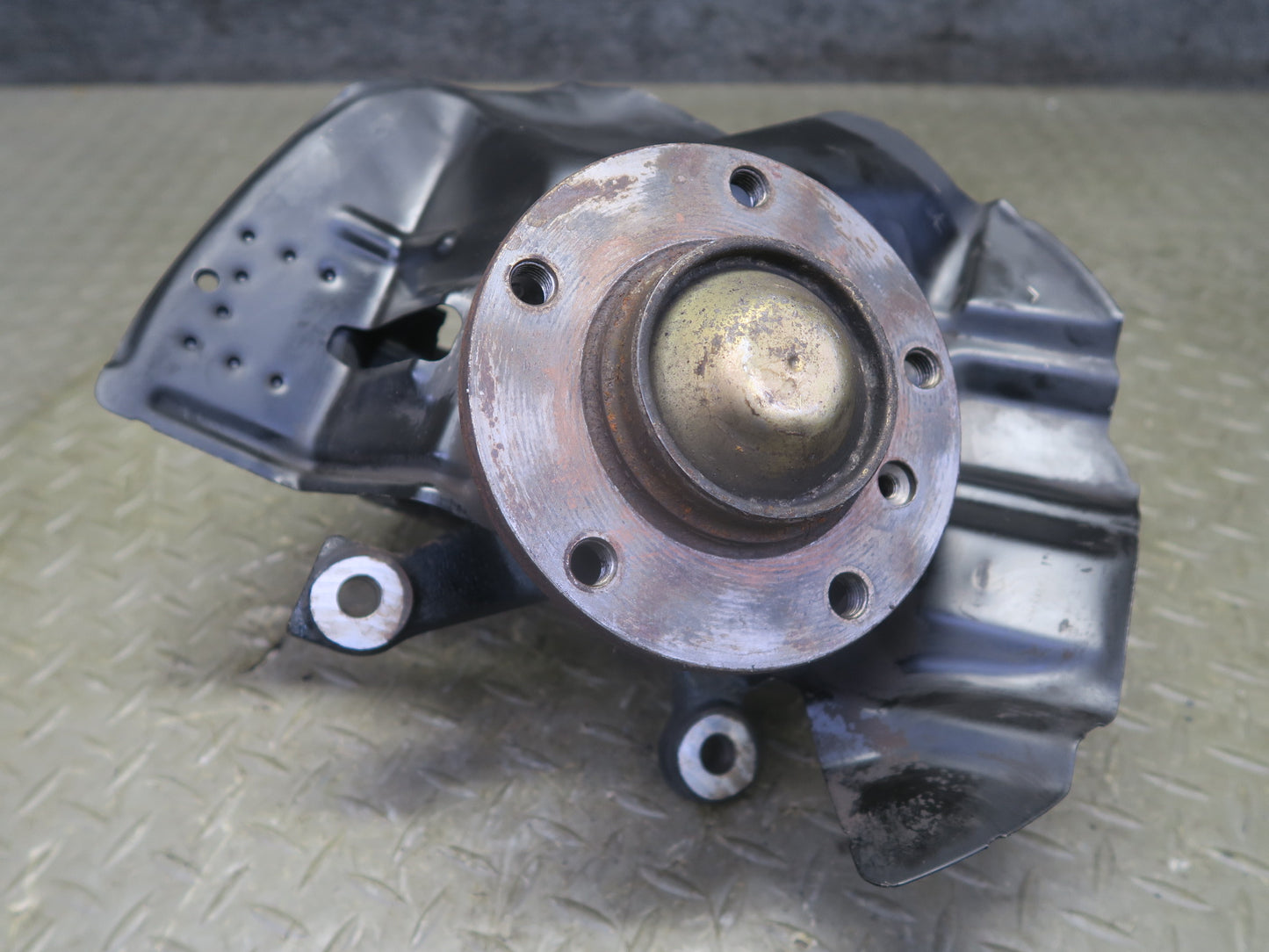 03-08 BMW E85 Z4 RWD Front Right Spindle Knuckle Wheel Hub Bearing 110K OEM