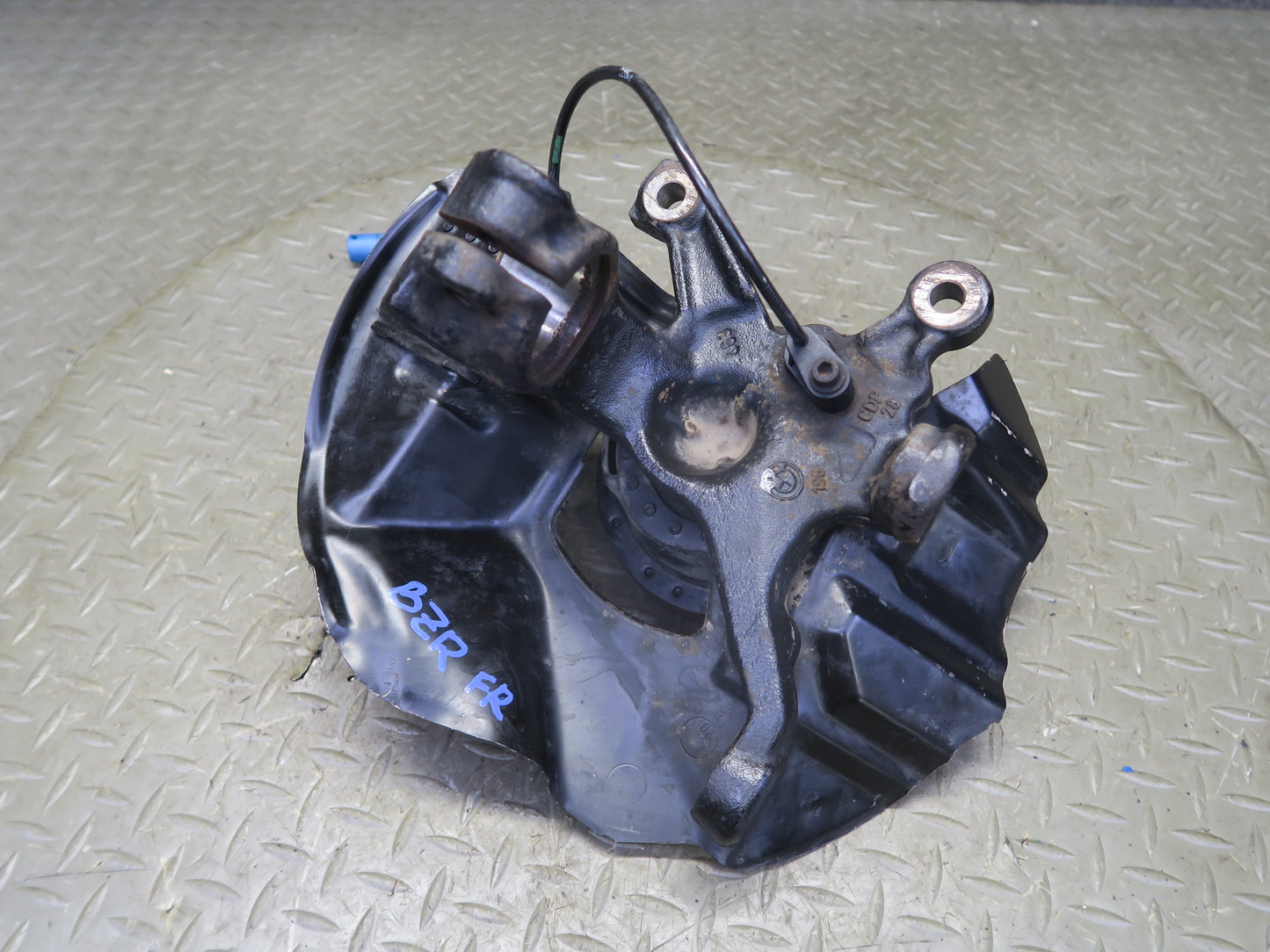 03-08 BMW E85 Z4 RWD Front Right Spindle Knuckle Wheel Hub Bearing 110K OEM