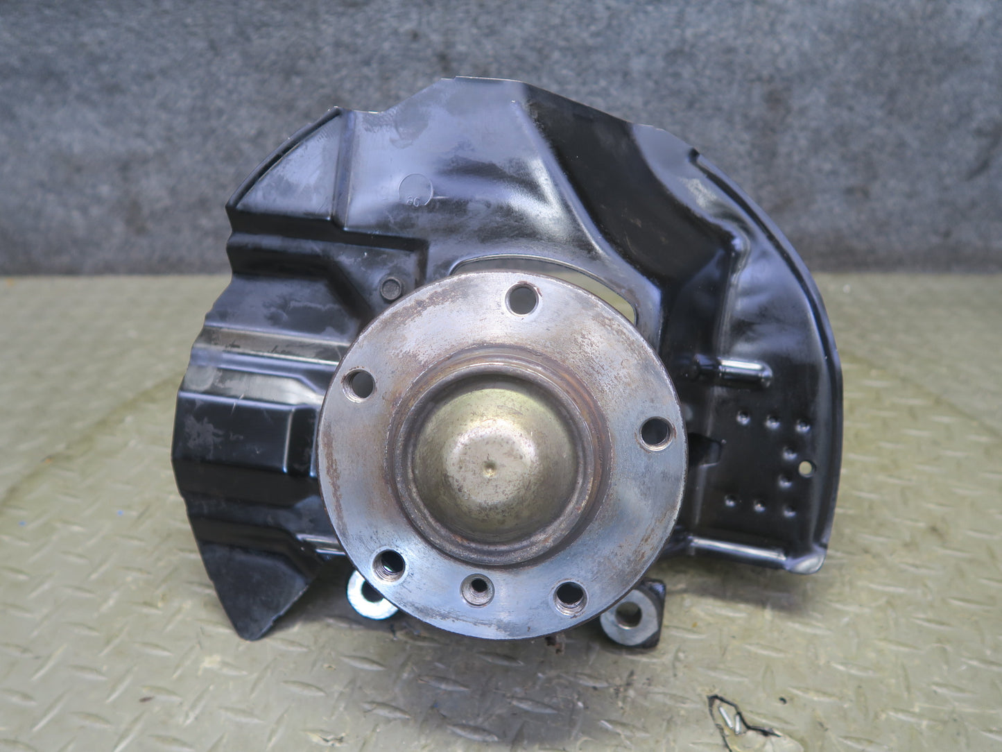 03-08 BMW E85 Z4 RWD Front Left Spindle Knuckle Wheel Hub Bearing 110K Miles OEM