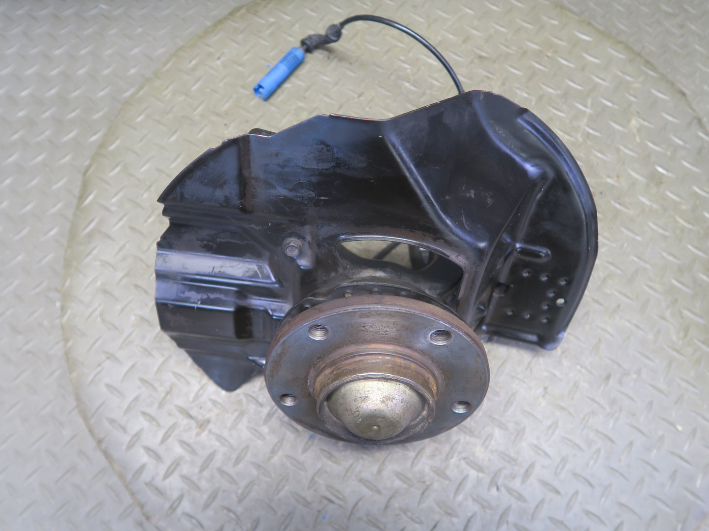 03-08 BMW E85 Z4 RWD Front Left Spindle Knuckle Wheel Hub Bearing 110K Miles OEM
