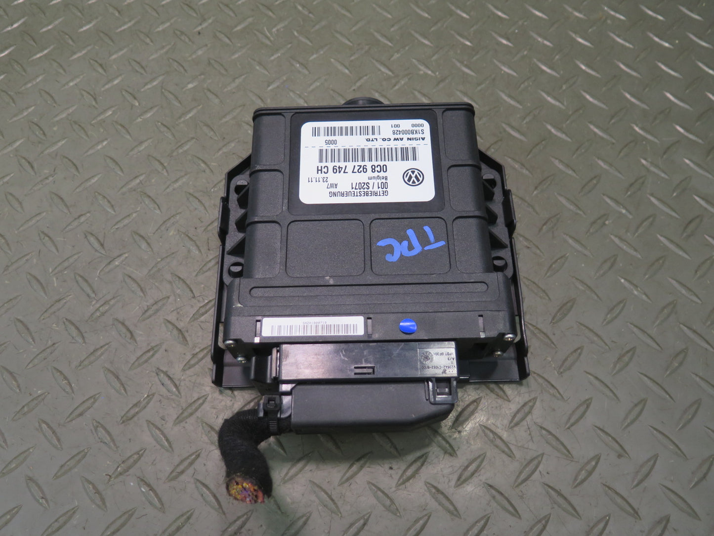 2012 Porsche Cayenne 958 4.8L Turbo Transmission Control Module TCM TCU