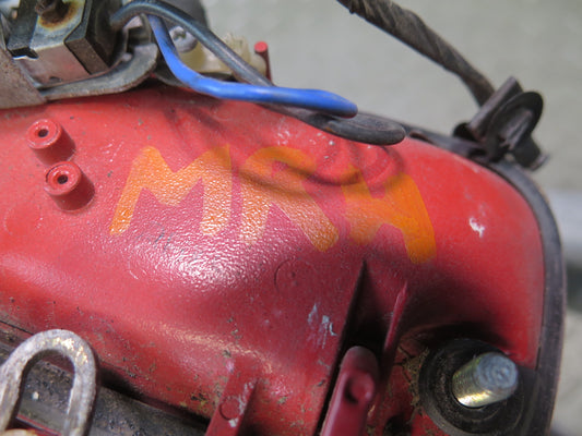 1988 Mazda RX7 FC3S Convertible M/T Ignition Trunk Glove Lock KEY Handle Set OEM