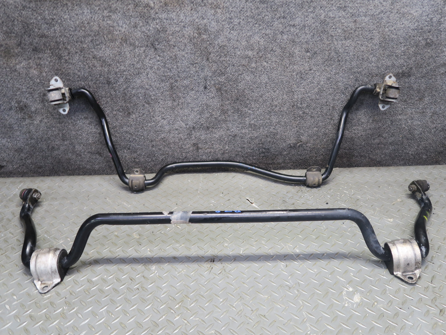 03-08 BMW E85 Z4 M-sport Front & Rear Anti Roll Stabilizer Sway Bar 110K OEM