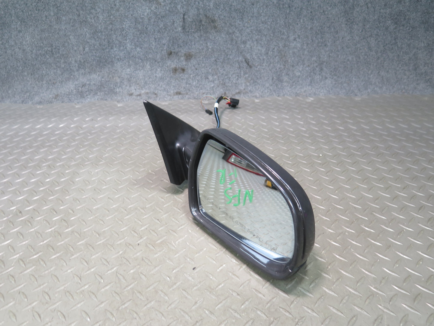 10-16 Audi S5 Coupe Right Exterior Side View Heated Mirror Blind Spot Black OEM