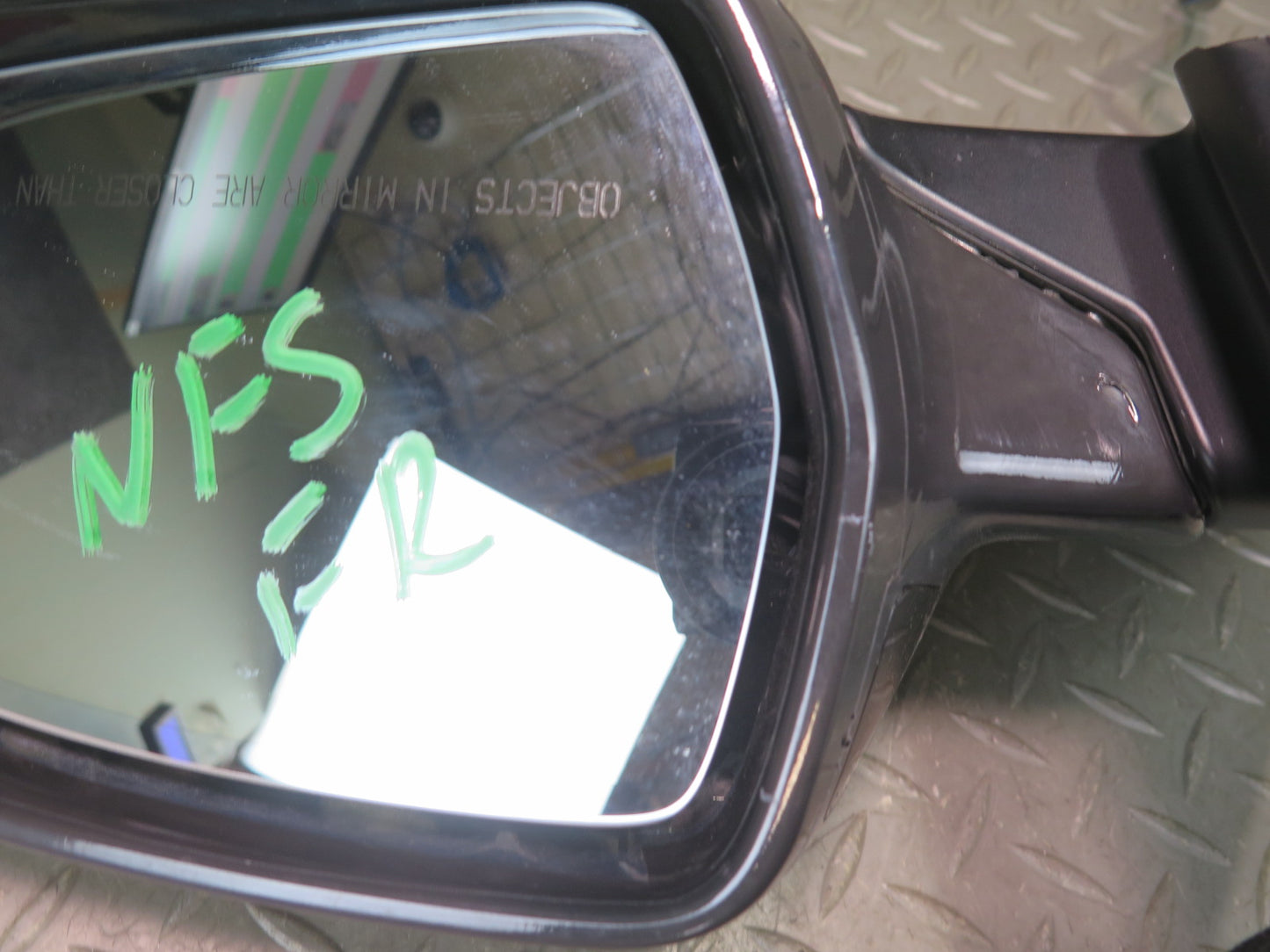 10-16 Audi S5 Coupe Right Exterior Side View Heated Mirror Blind Spot Black OEM