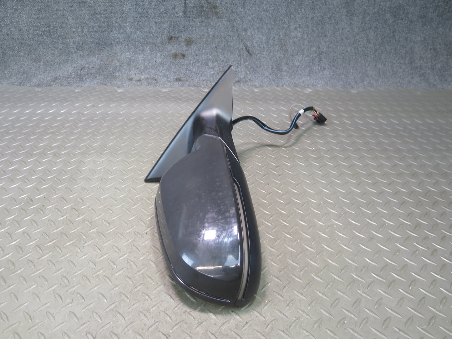 10-16 Audi S5 Coupe Right Exterior Side View Heated Mirror Blind Spot Black OEM