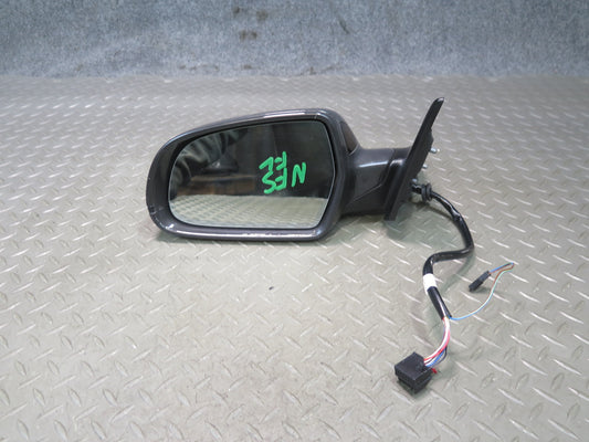 10-16 Audi A5 S5 Coupe Left Exterior Side View Heat Mirror Blind Spot Black OEM