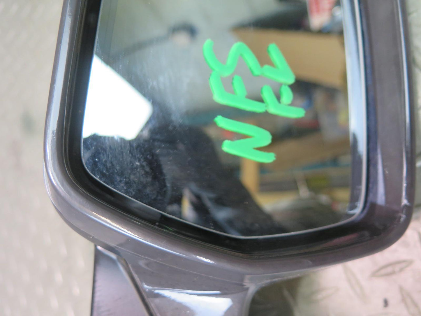 10-16 Audi A5 S5 Coupe Left Exterior Side View Heat Mirror Blind Spot Black OEM