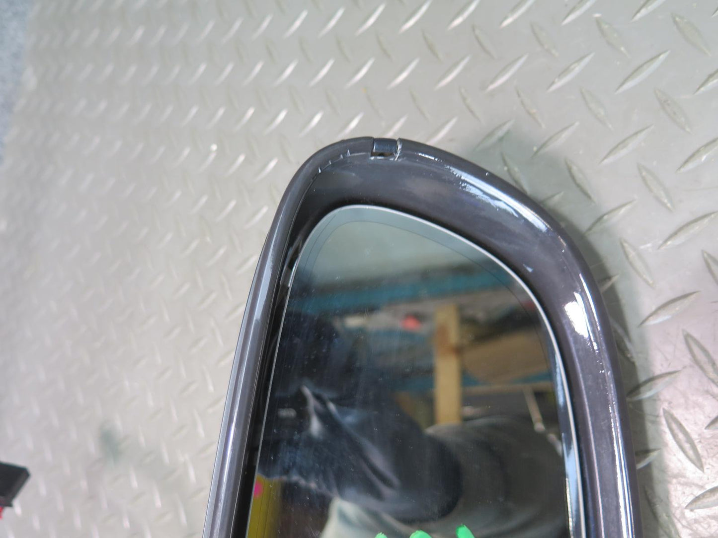 10-16 Audi A5 S5 Coupe Left Exterior Side View Heat Mirror Blind Spot Black OEM