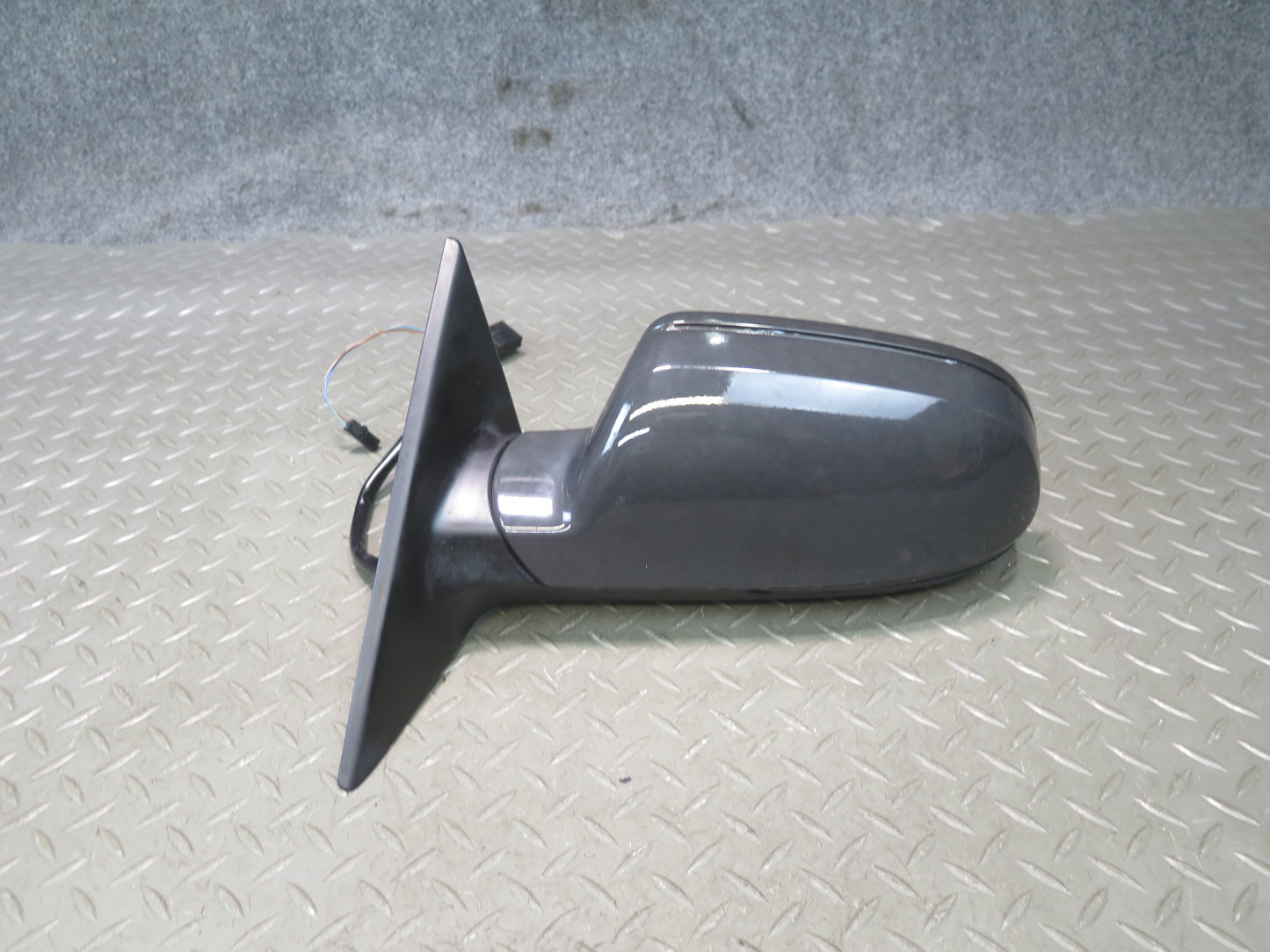 10-16 Audi A5 S5 Coupe Left Exterior Side View Heat Mirror Blind Spot Black OEM