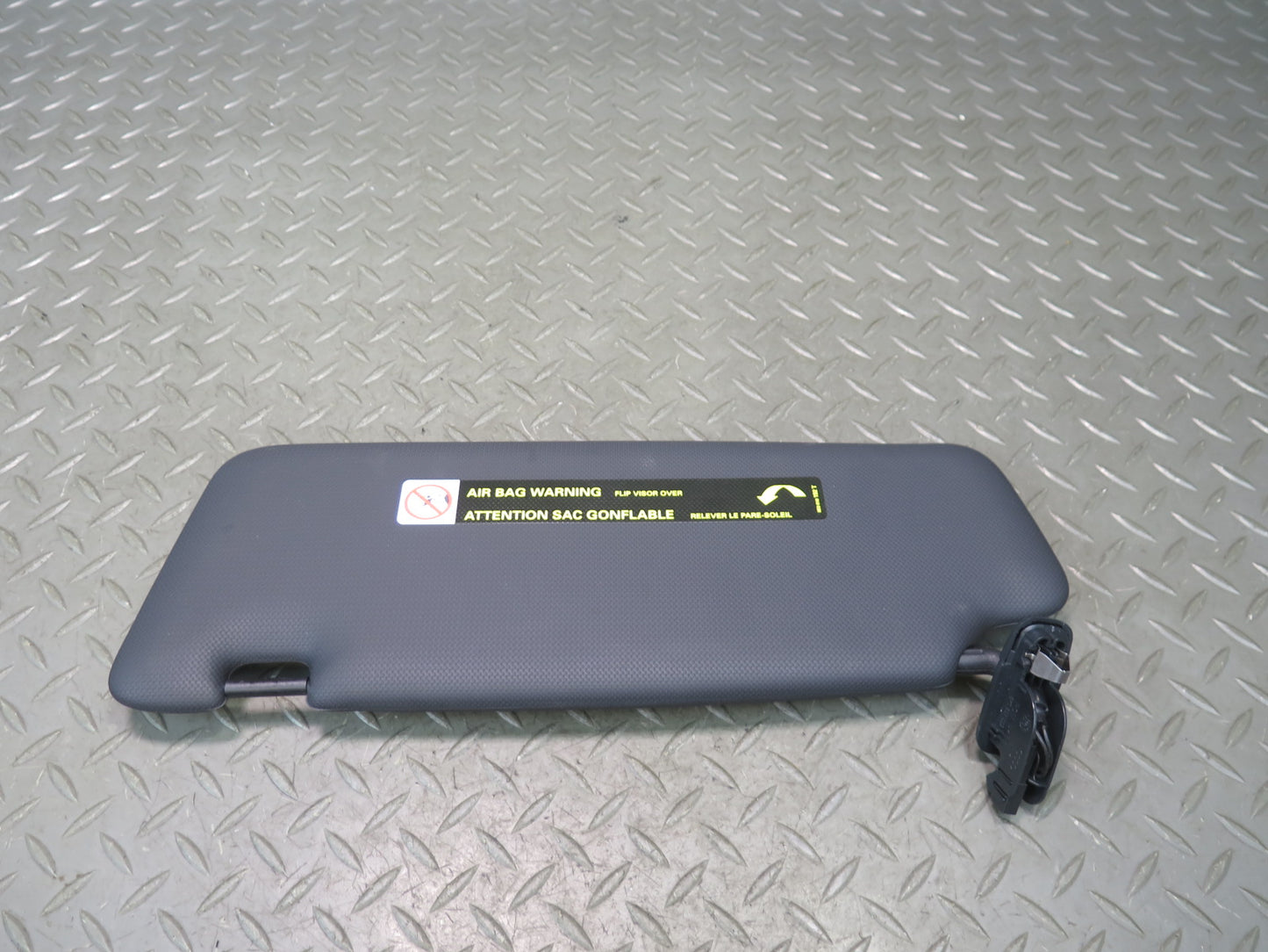 08-16 Audi A5 S5 8T Coupe Set of 2 Front Left & Right Sun Visor Black OEM