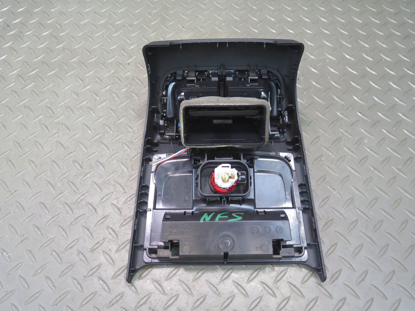 08-12 Audi B8 A5 S5 Rear Center Console Air Vent Trim Panel 8K0819203E OEM