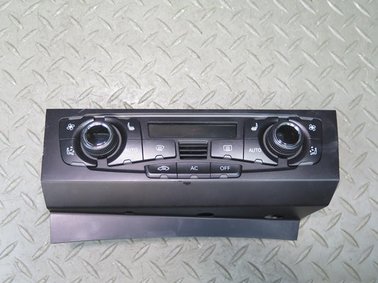 08-12 Audi B8 A5 S5 A/C Heater Climate Control Switch Panel 8T1820043AQ OEM