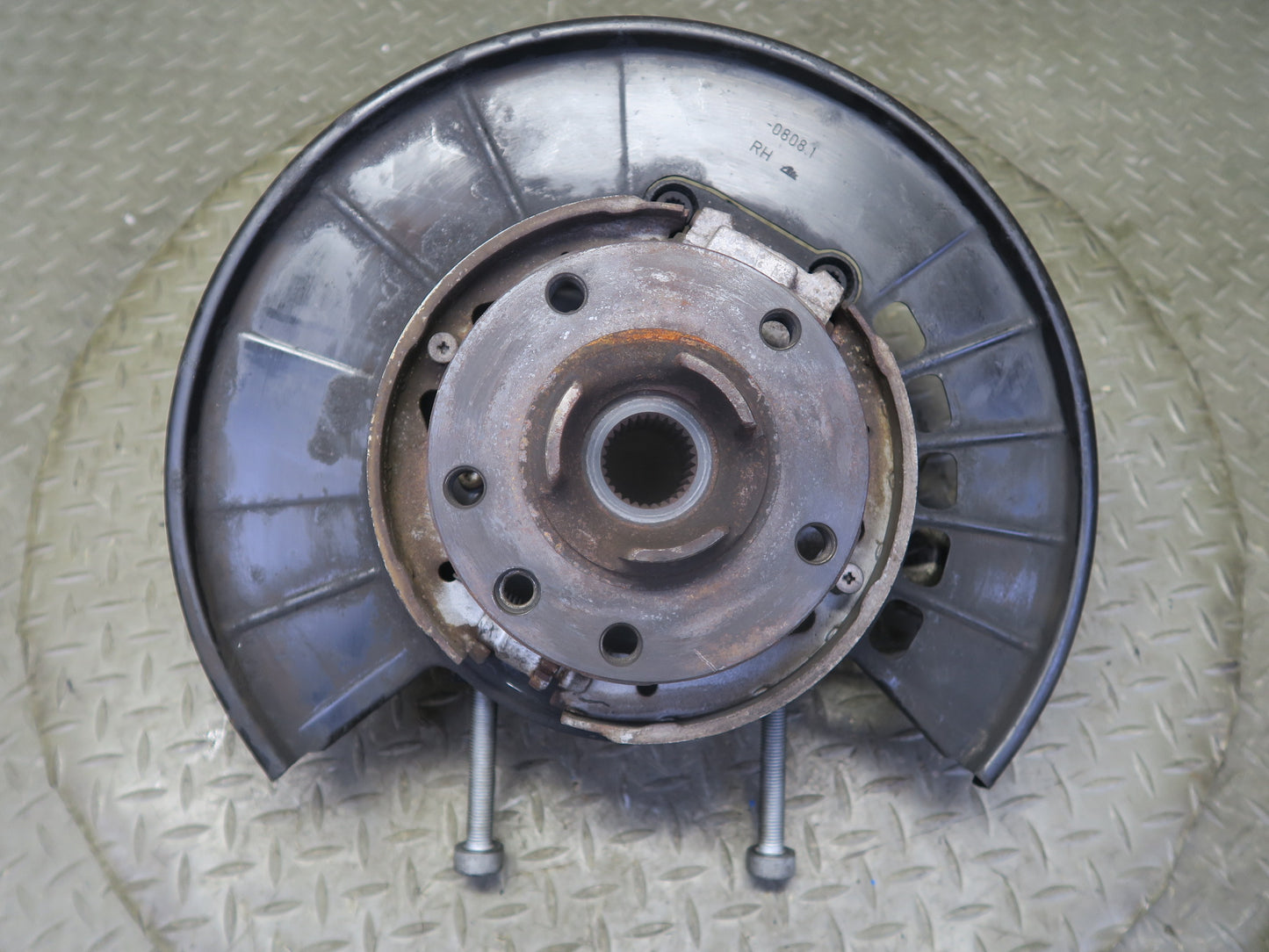 2011-2018 Porsche Cayenne 958 AWD Rear Right Spindle Knuckle Wheel Hub Bearing