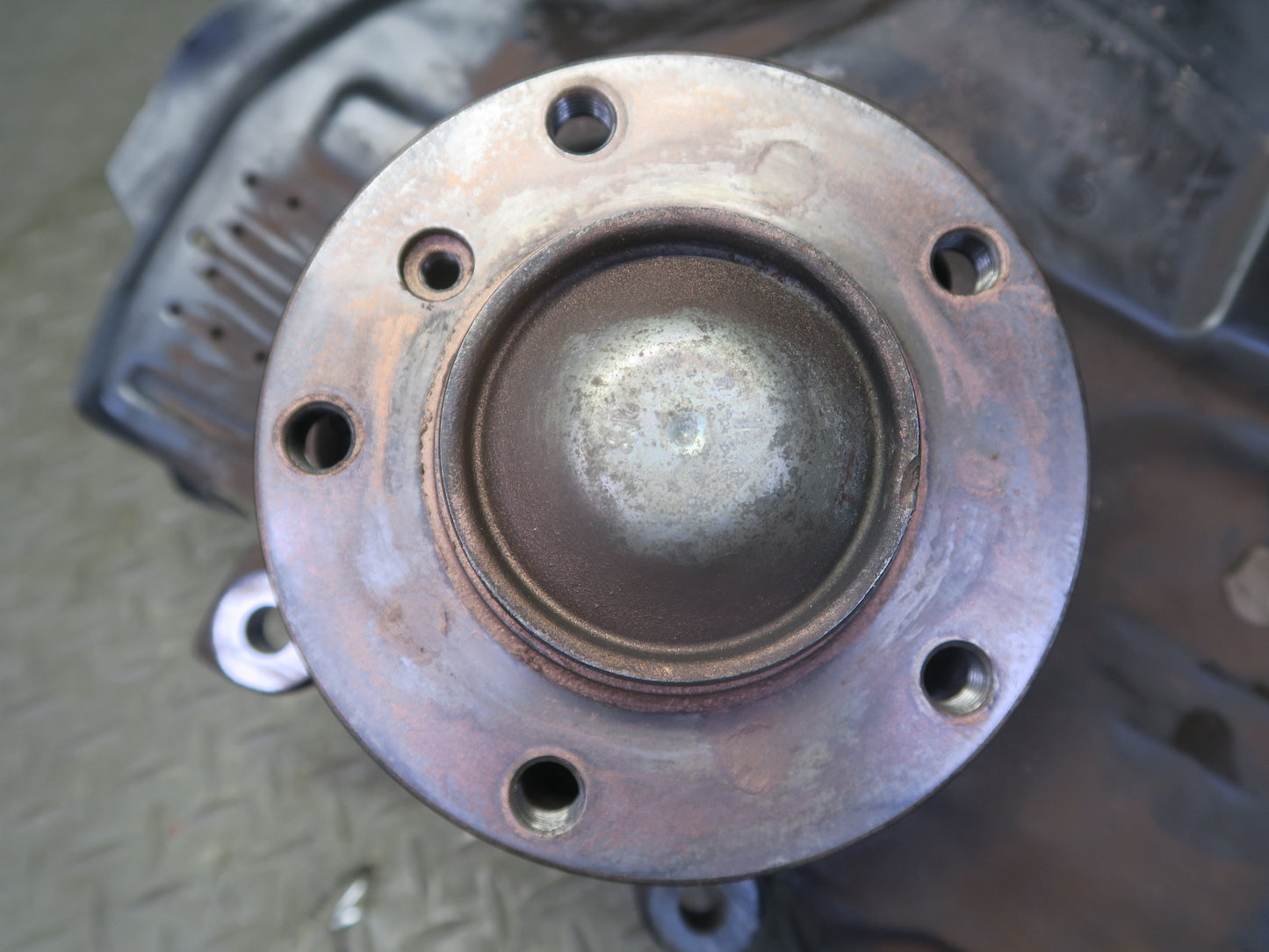 06-08 BMW E85 Z4 3.0Si N52 RWD Front Right Spindle Knuckle Wheel Hub Bearing OEM