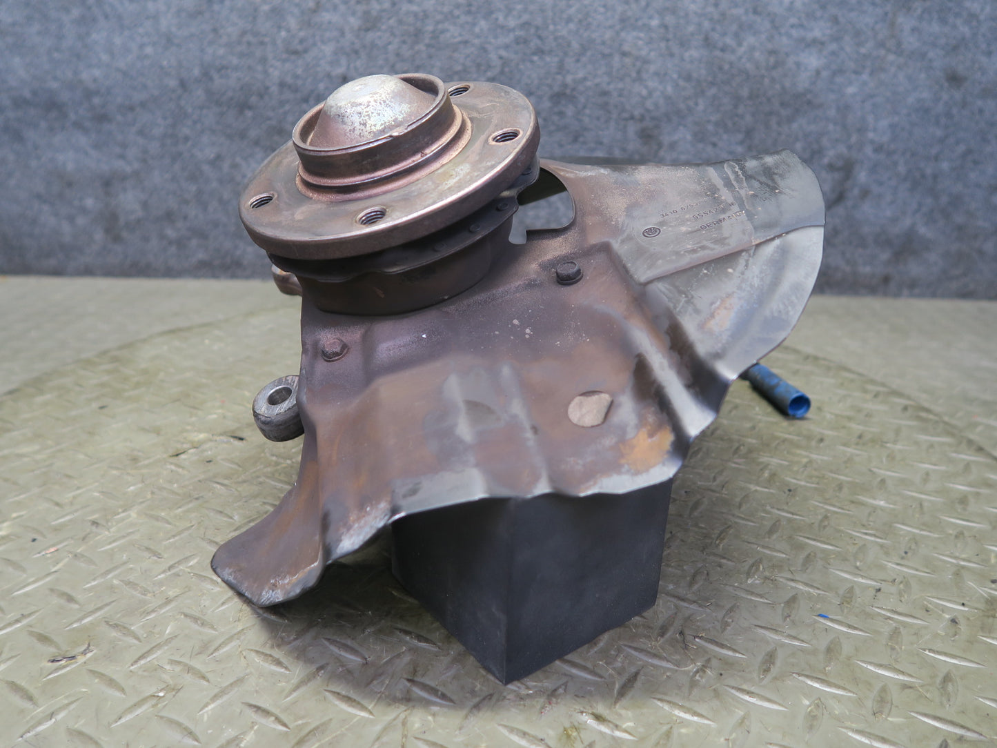 06-08 BMW E85 Z4 3.0Si N52 RWD Front Right Spindle Knuckle Wheel Hub Bearing OEM