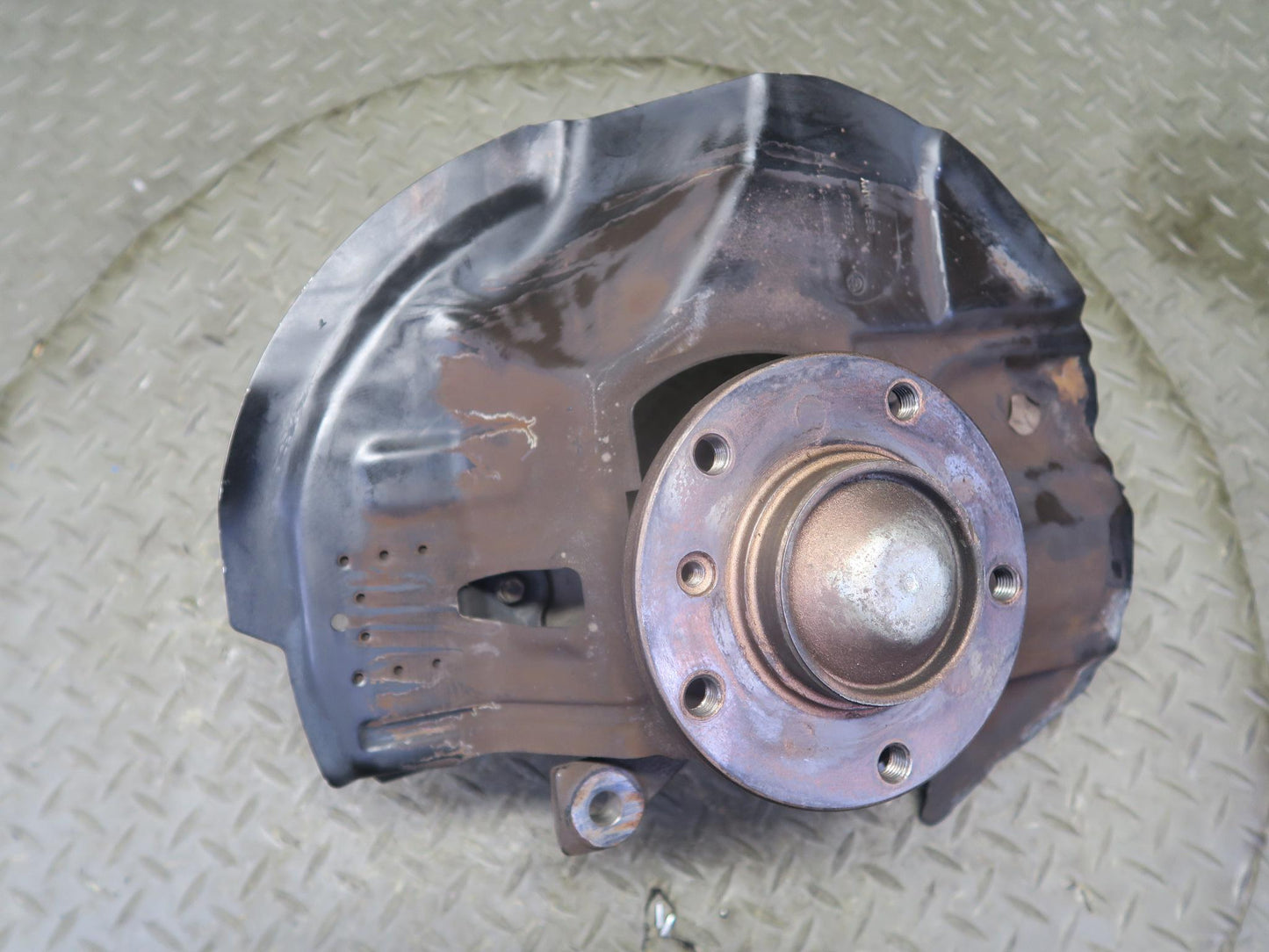 06-08 BMW E85 Z4 3.0Si N52 RWD Front Right Spindle Knuckle Wheel Hub Bearing OEM