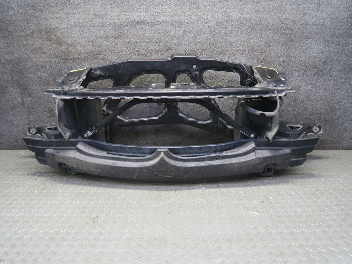 03-08 BMW E85 Z4 3.0L Engine Radiator Core Support Frame Panel OEM