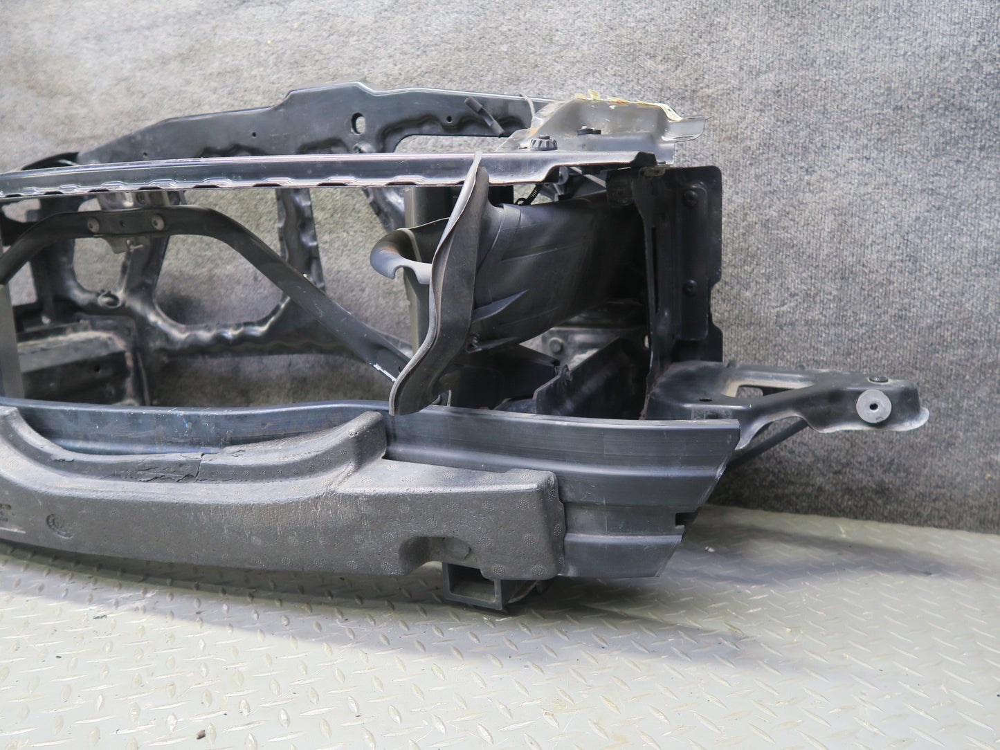 03-08 BMW E85 Z4 3.0L Engine Radiator Core Support Frame Panel OEM