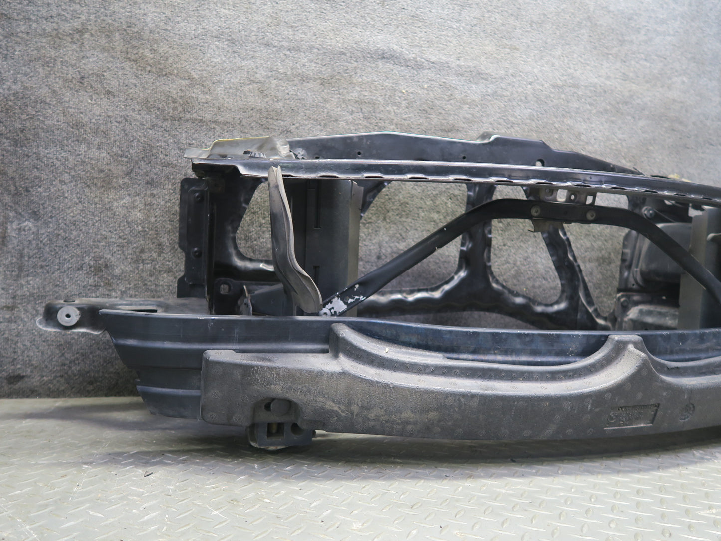 03-08 BMW E85 Z4 3.0L Engine Radiator Core Support Frame Panel OEM