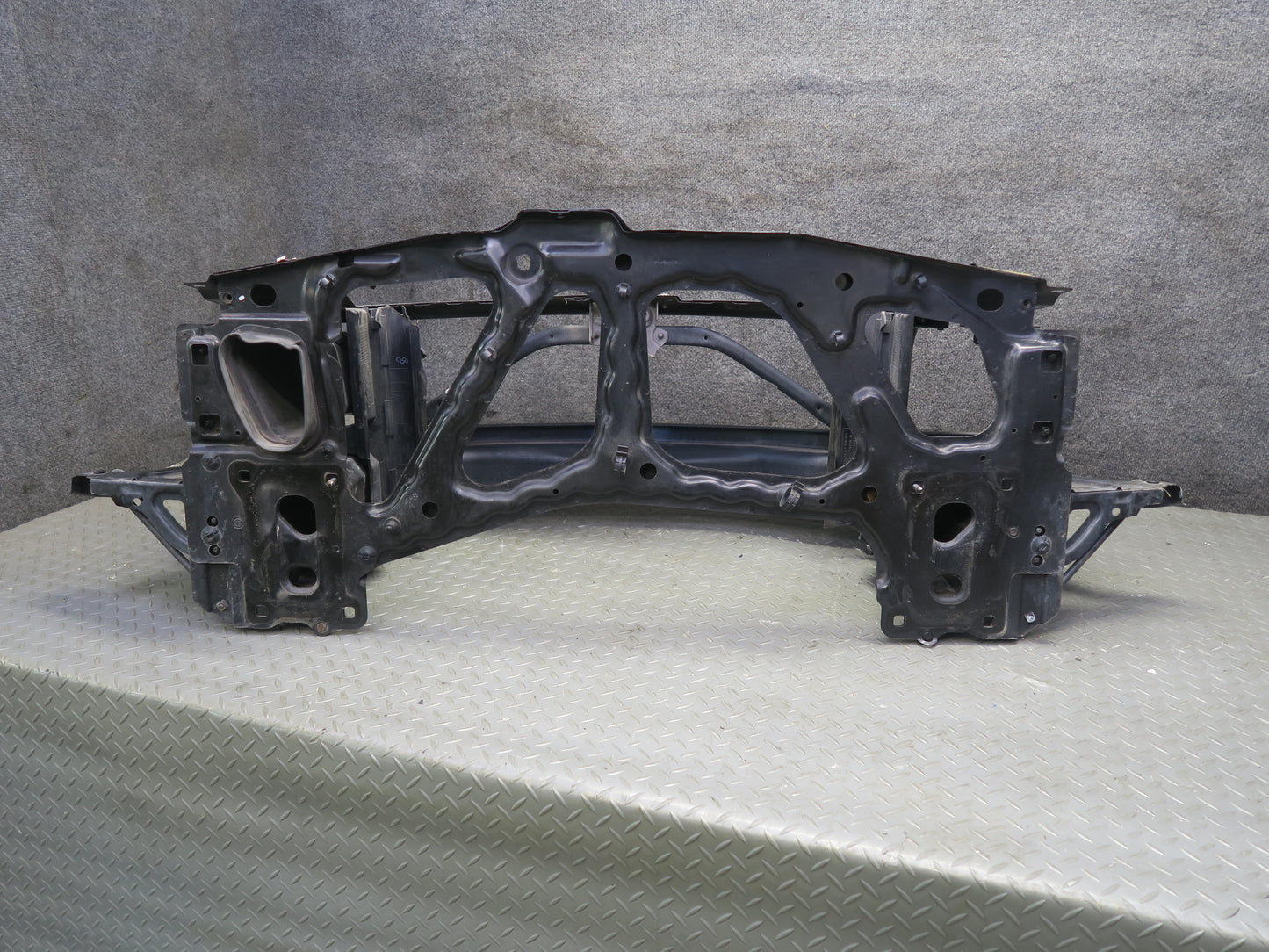 03-08 BMW E85 Z4 3.0L Engine Radiator Core Support Frame Panel OEM
