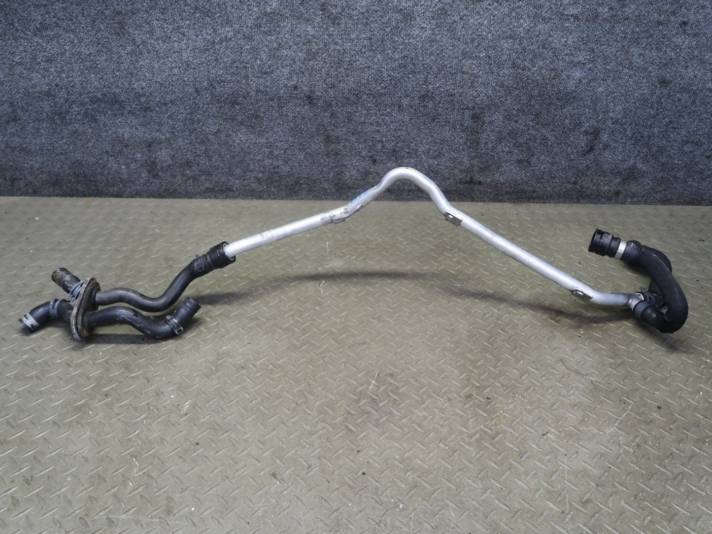08-12 Audi B8 S5 4.2L Set of 4 Engine Coolant Pipe Hose Tube Line OEM