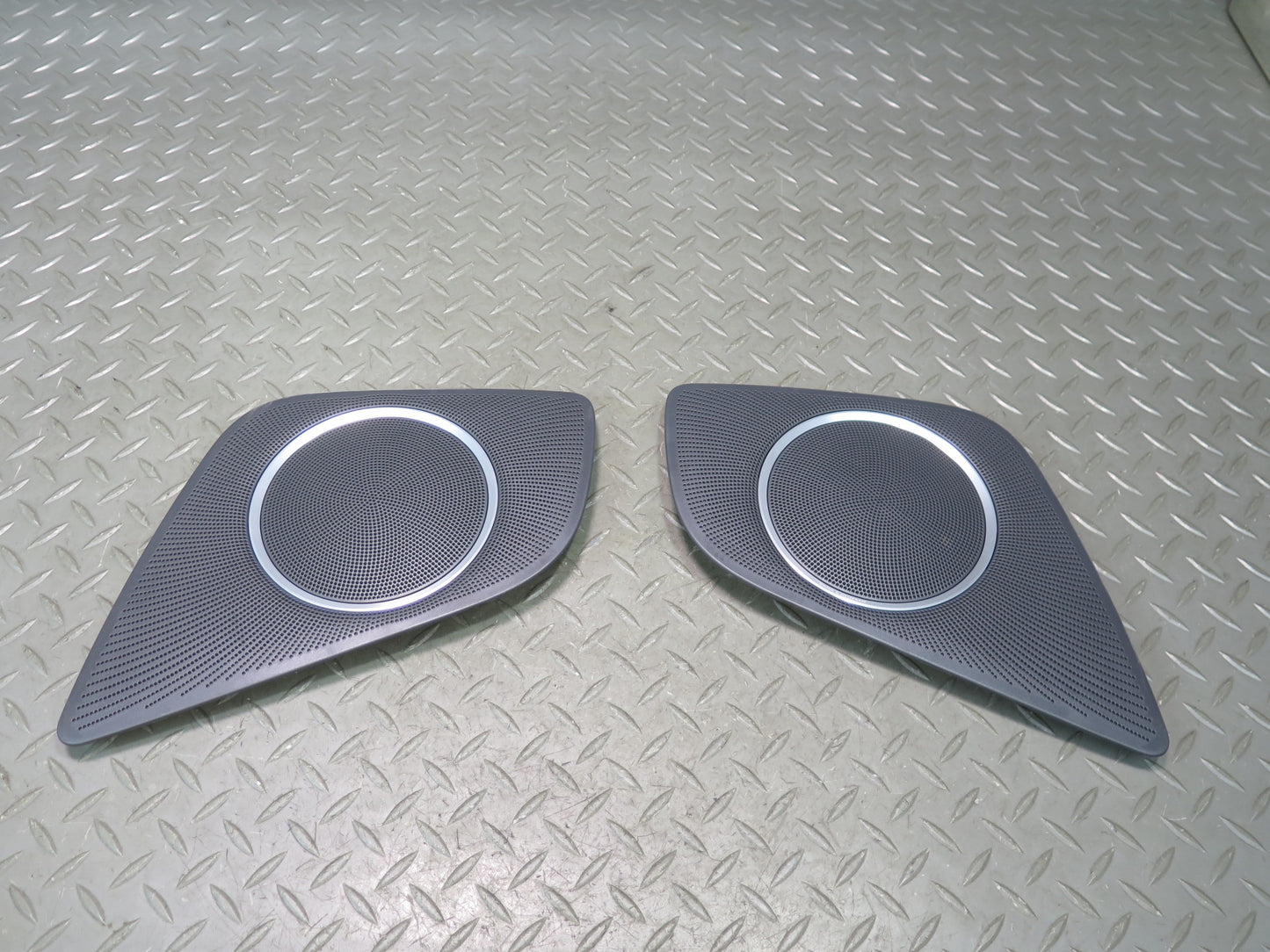 08-16 Audi S5 B8 Coupe Set of 8 Speaker Trim Grille Cover  OEM