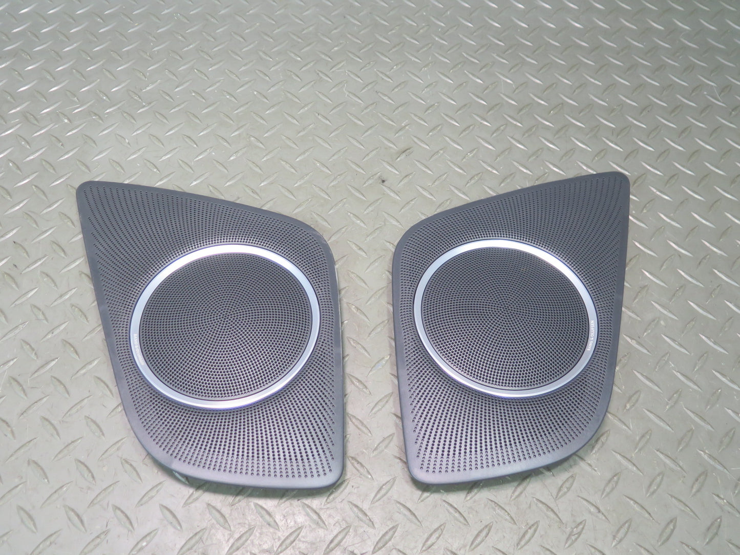08-16 Audi S5 B8 Coupe Set of 8 Speaker Trim Grille Cover  OEM