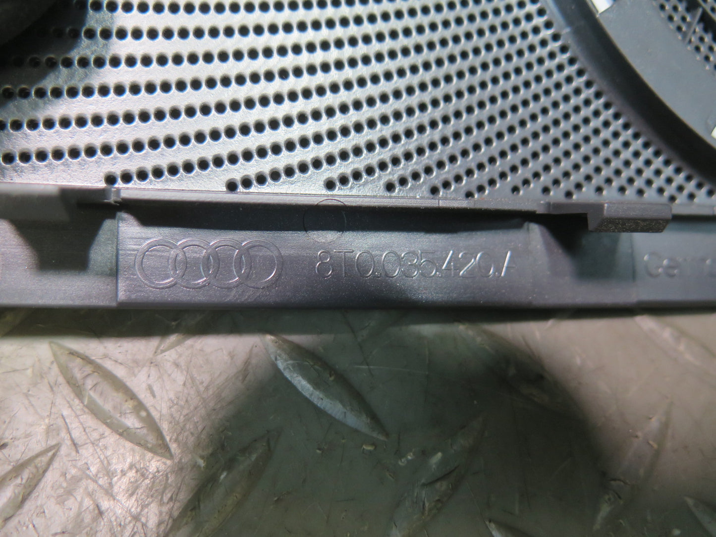 08-16 Audi S5 B8 Coupe Set of 8 Speaker Trim Grille Cover  OEM