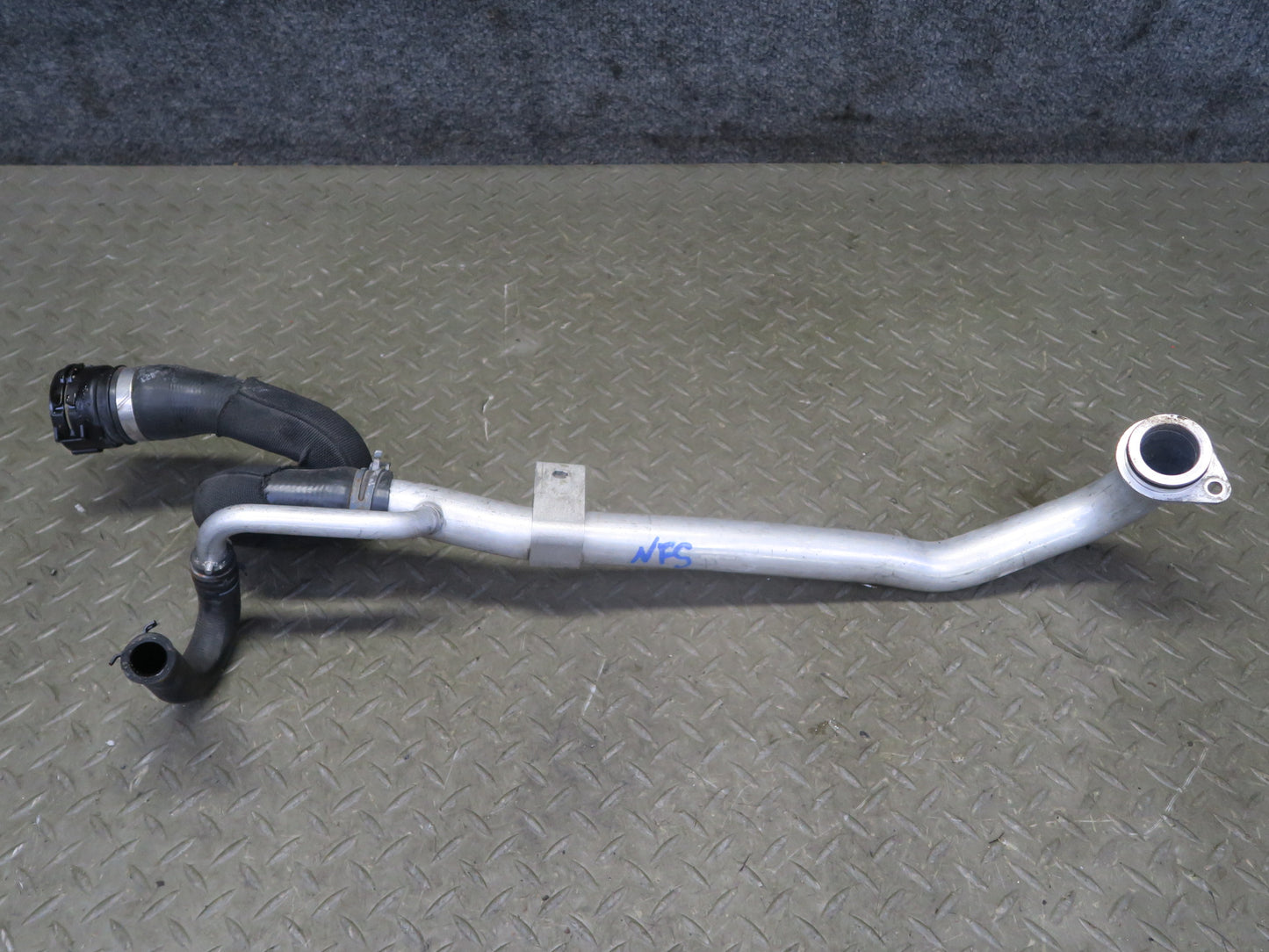 08-12 Audi B8 S5 4.2L Set of 4 Engine Coolant Pipe Hose Tube Line OEM